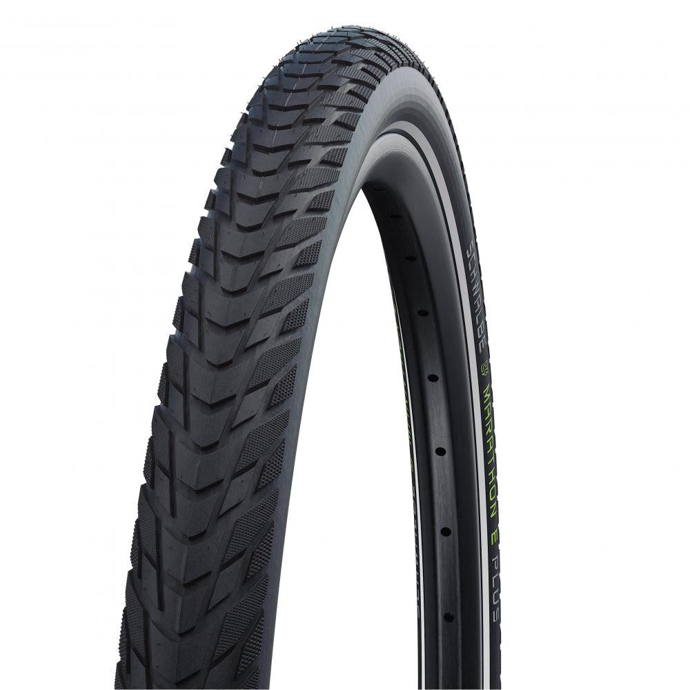 Schwalbe Fahrradreifen Schwalbe Reifen Marathon E-Plus 28x2.00" 50-622 schwarz Reflex E-50 HS
