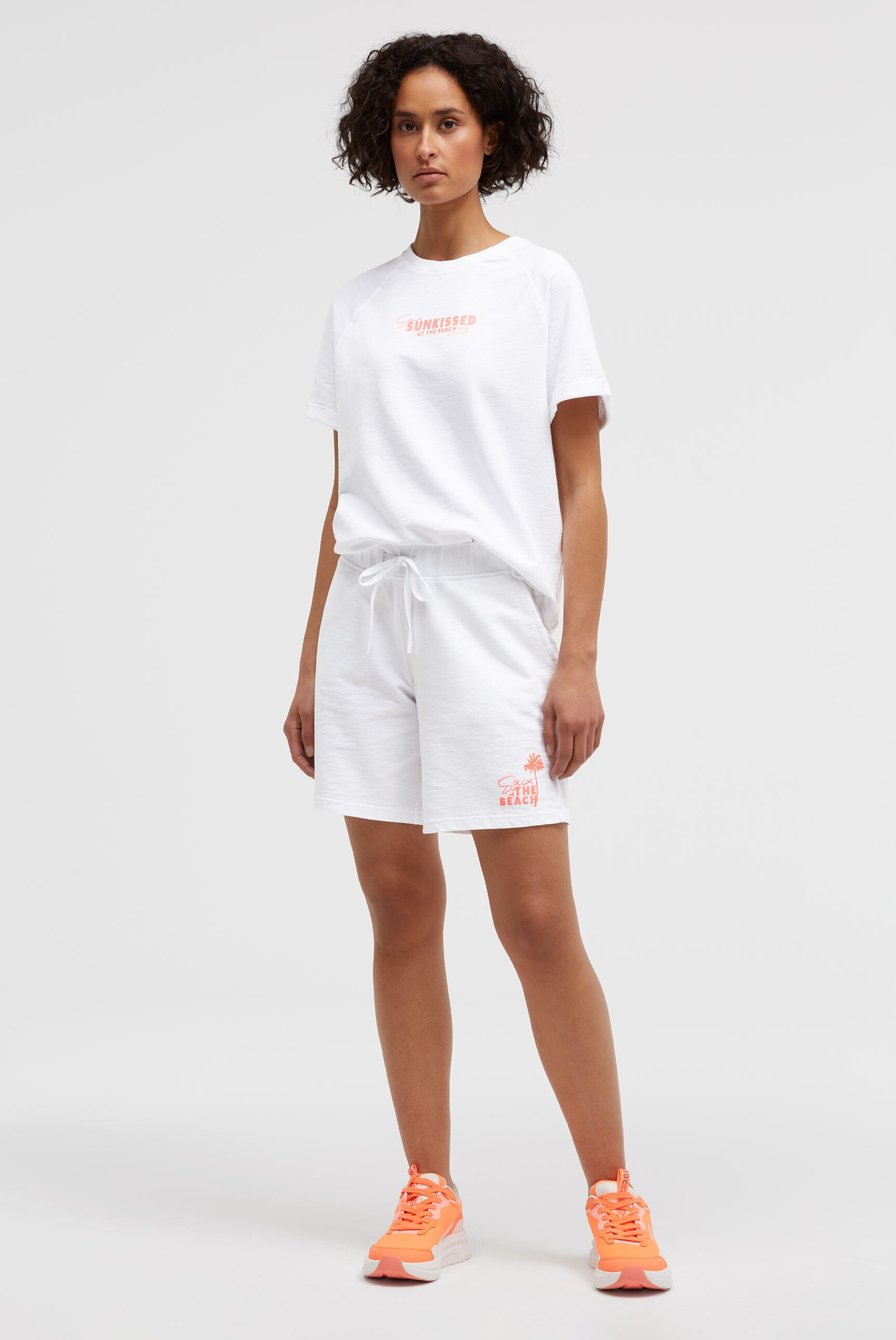 SOCCX Shorts mit Elastikbund & seitlichen Taschen
