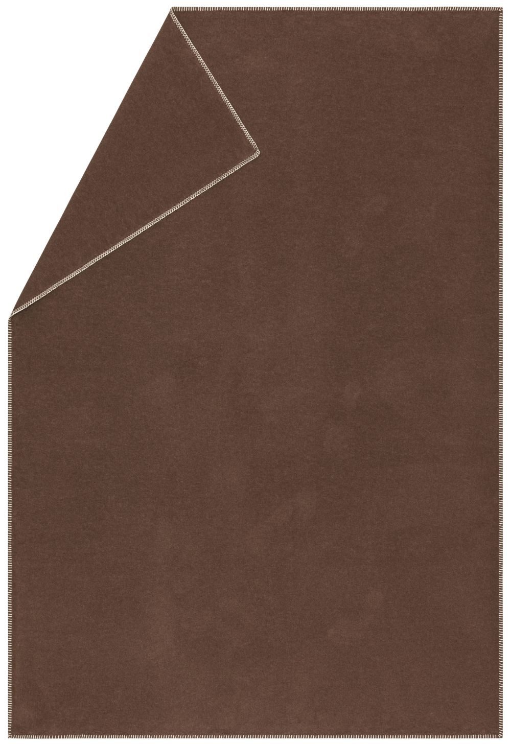 Wohndecke Sylt 'Uni' 140 x 200 cm, DAVID FUSSENEGGER