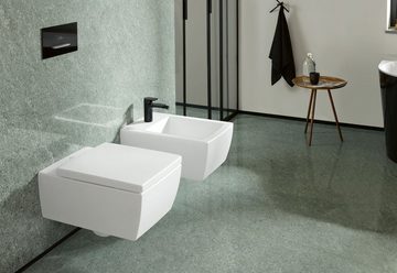 Villeroy & Boch WC-Sitz Memento 2.0, WC-Sitz m. Absenkautomatik u. QuickRelease 378 x 452 x 43 mm - Weiß