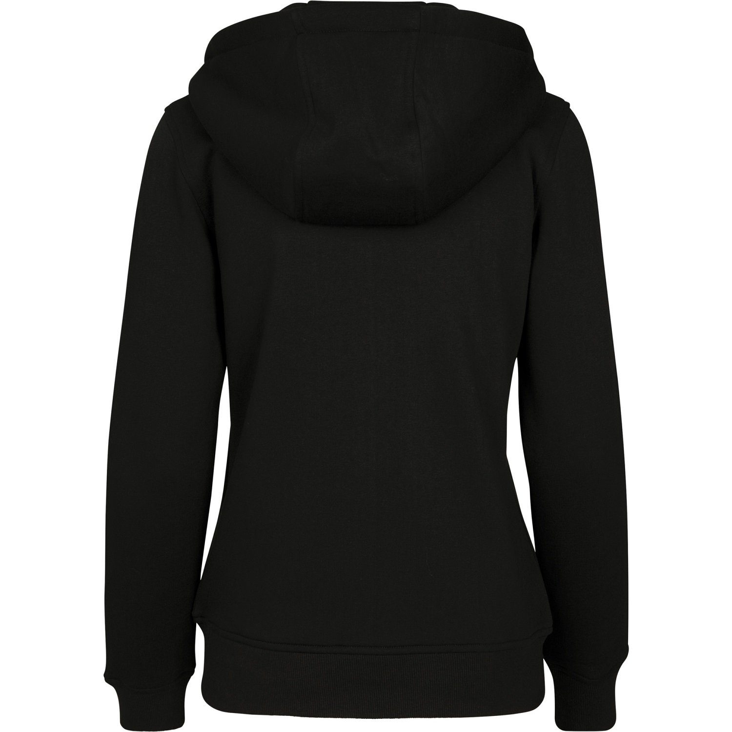 / Damen Kapuzensweatshirt Frauen Kapuze, Reißverschluss für Your Mit 5XL Zip-Hoody Build Brand bis XS / Hoodie (1-tlg) mit