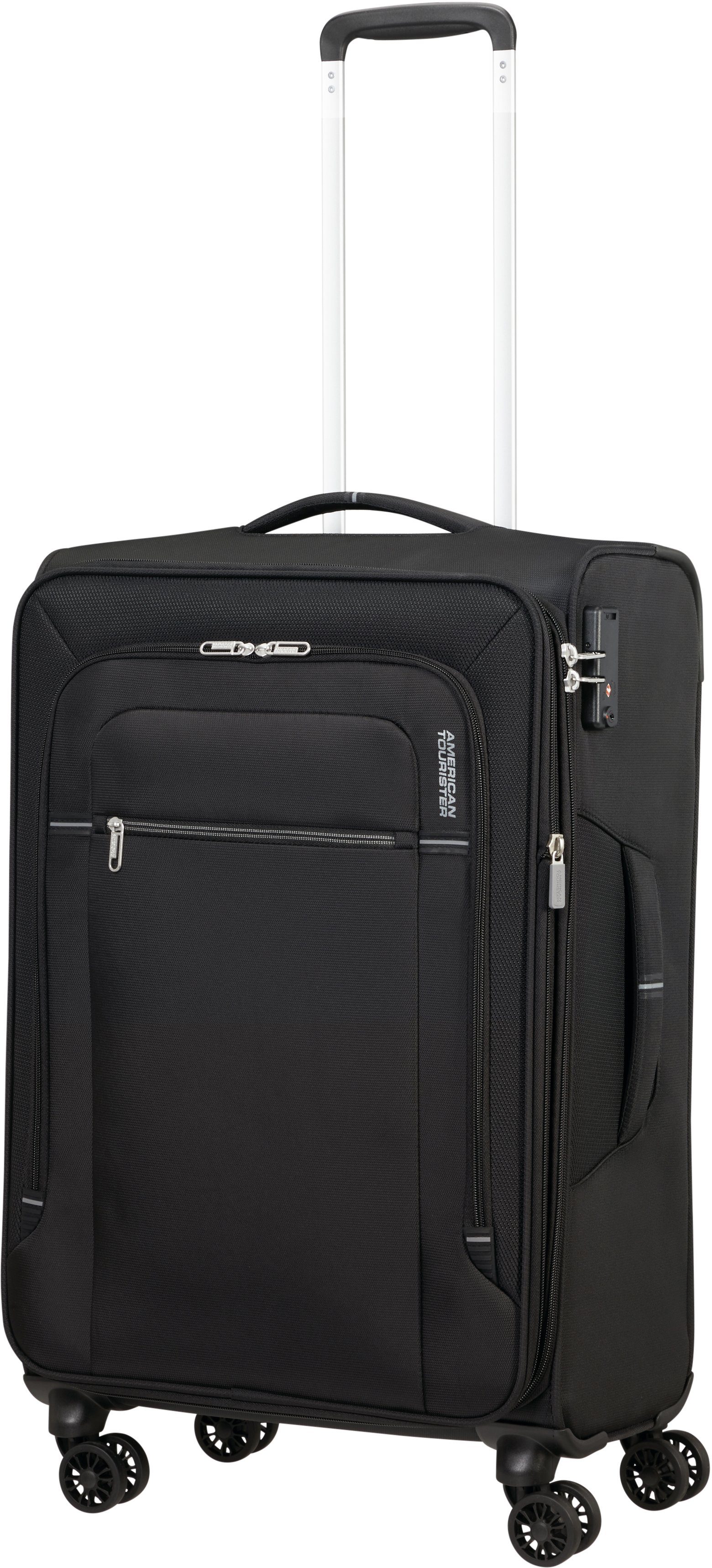 cm, Crosstrack, Weichgepäck-Trolley Tourister® 4 mit 68 American Volumenerweiterung Rollen,