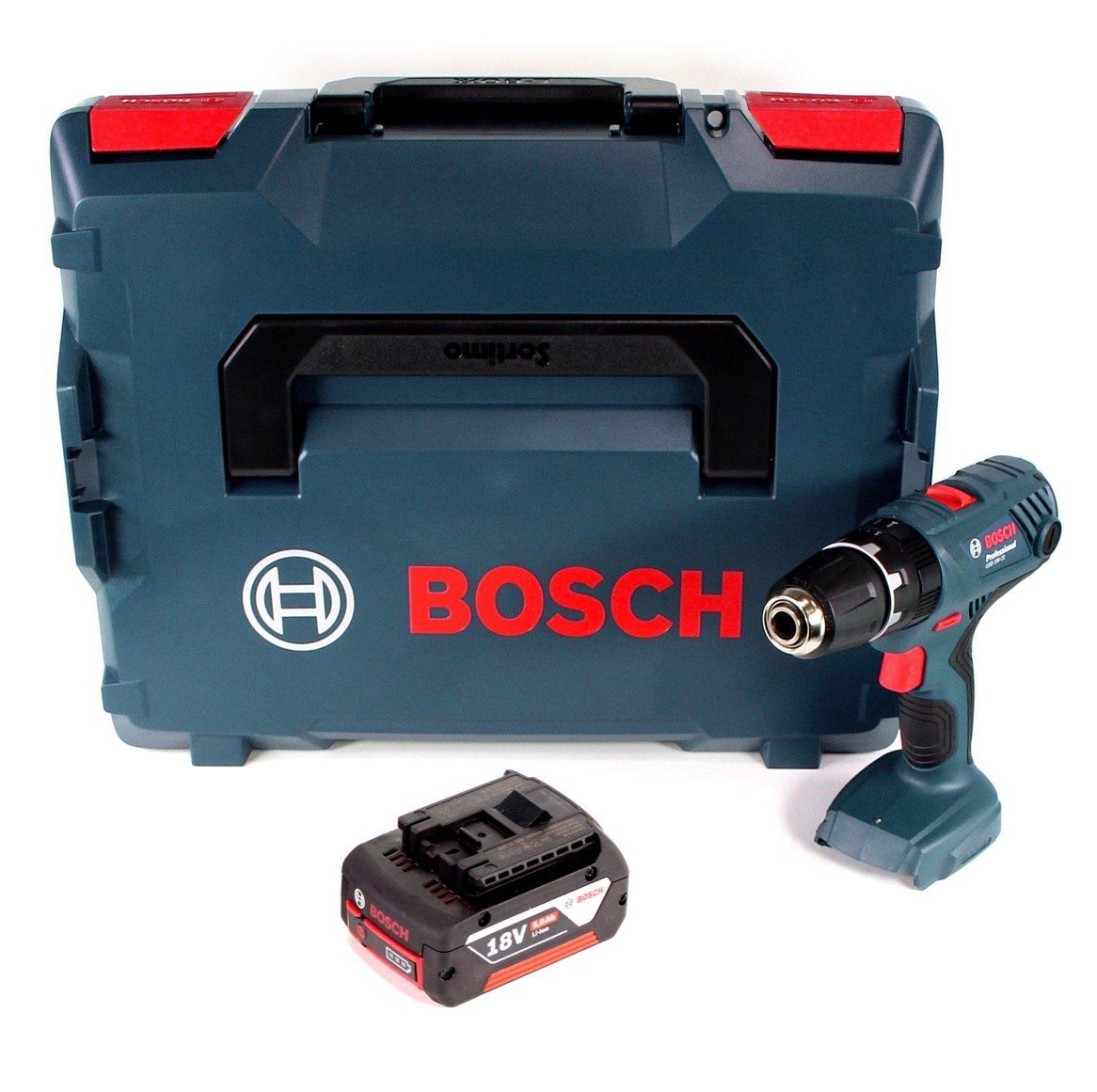 Thumbnail - Bosch Professional Schlagbohrmaschine Professional GSB 18V-21 Akku Schlagbohrschrauber 18V 55Nm + 1x Akku 5