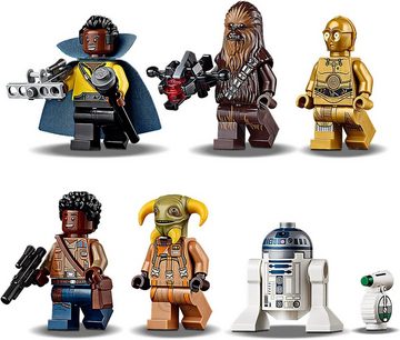 LEGO® Konstruktionsspielsteine Star Wars 75257 Millennium Falcon Raumschiff Bau Set, (Set, 1351 St)