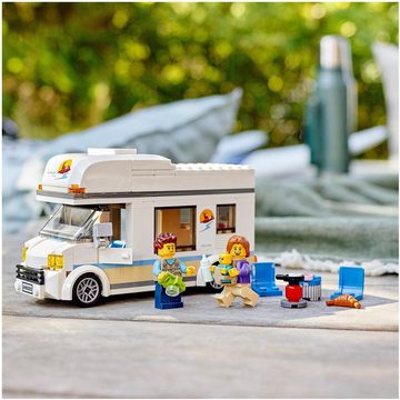 LEGO® Konstruktionsspielsteine Ferien-Wohnmobil (60283), LEGO® City, (190 St), Made in Europe