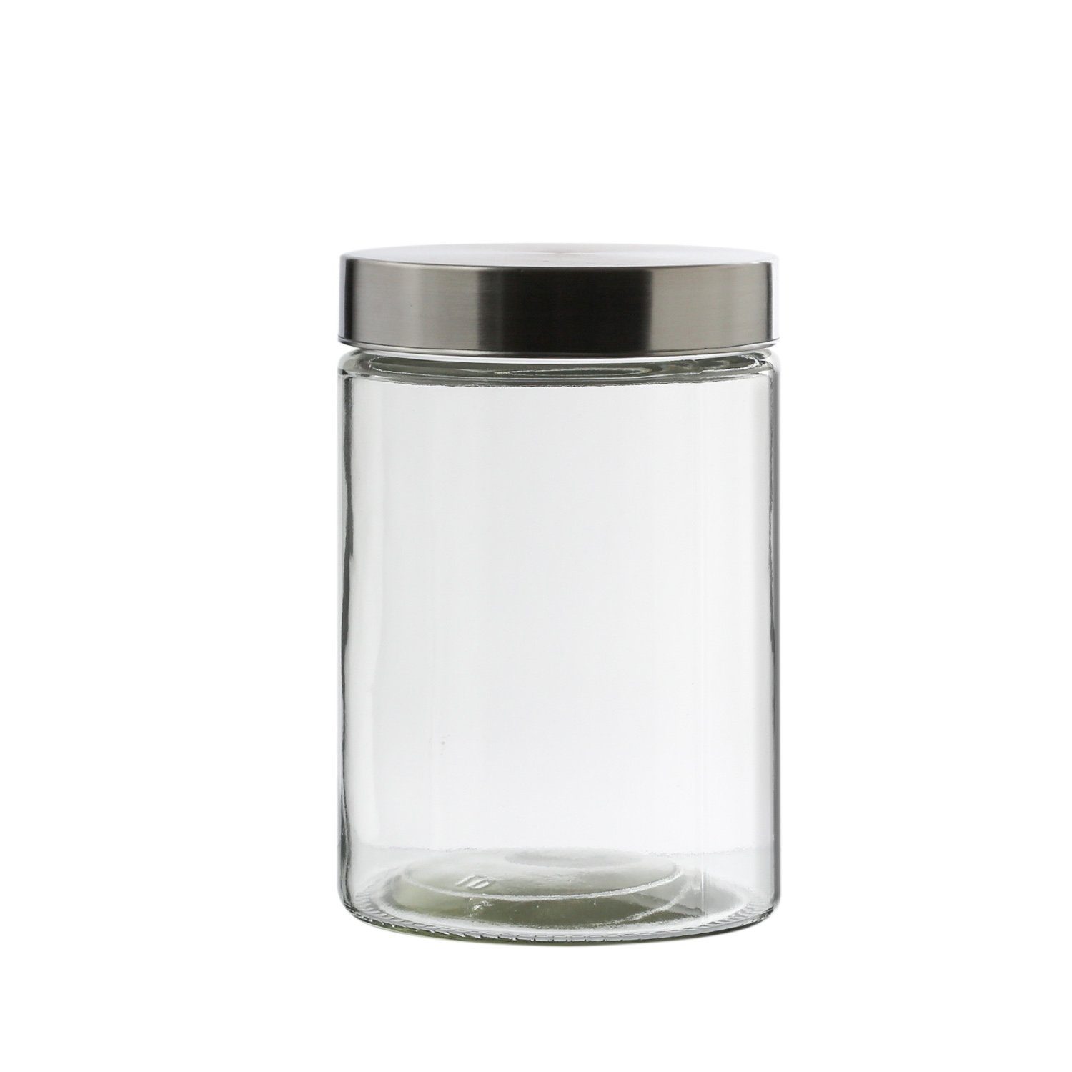 GAUMENKICK Vorratsglas Vorratsdose Vorratsglas 3St, Glasbehälter Glas, Aufbewahrungsglas 1,25Liter (3-tlg) M