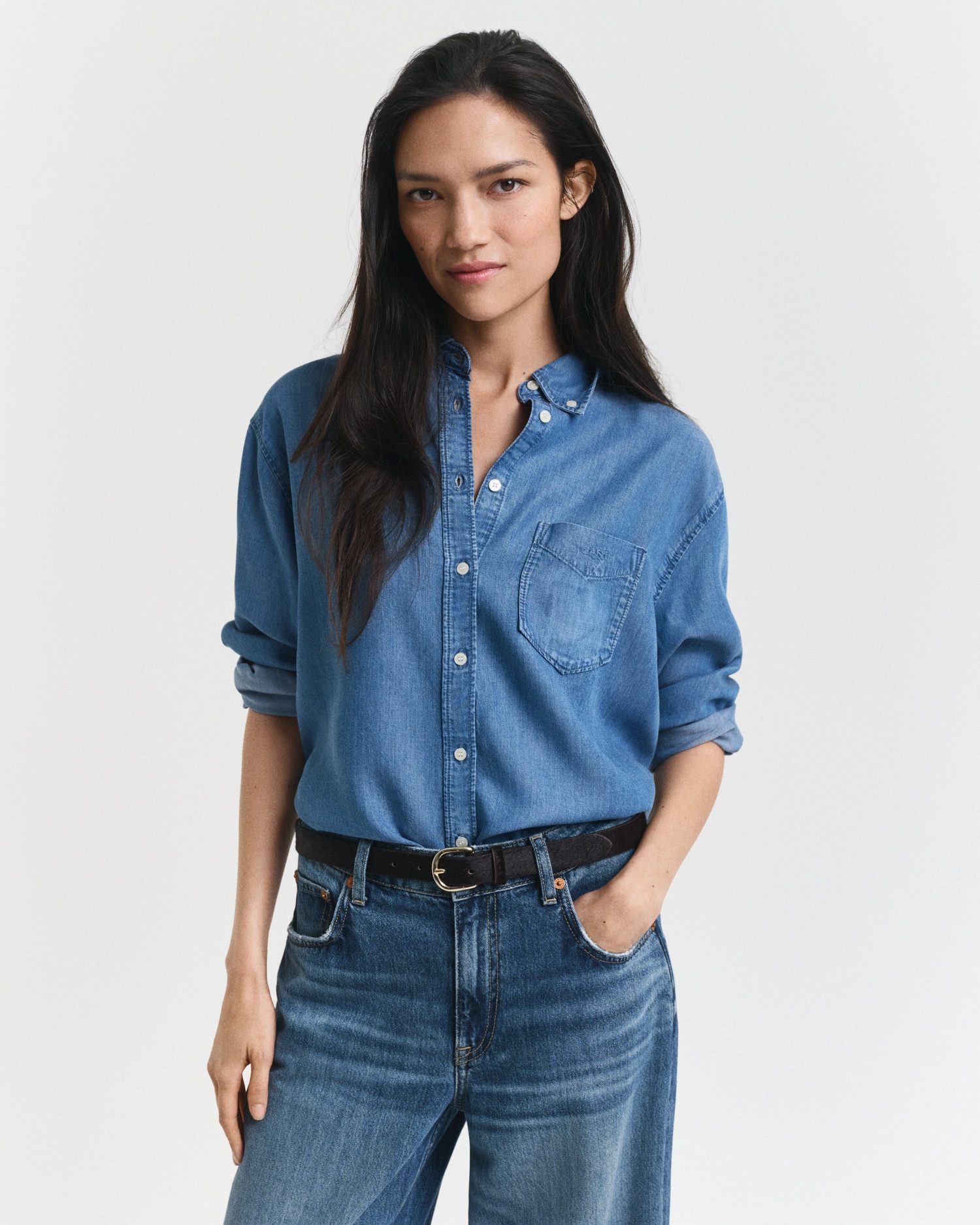 Gant Jeansbluse günstig online kaufen