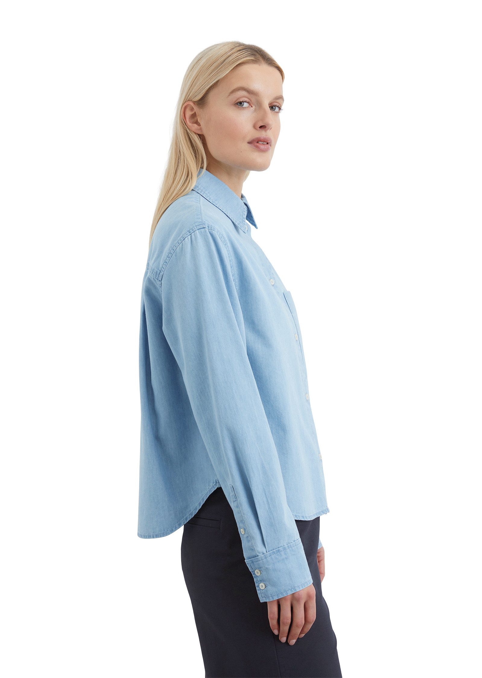 Marc O'Polo Langarmbluse mit TENCEL™ Lyocell günstig online kaufen