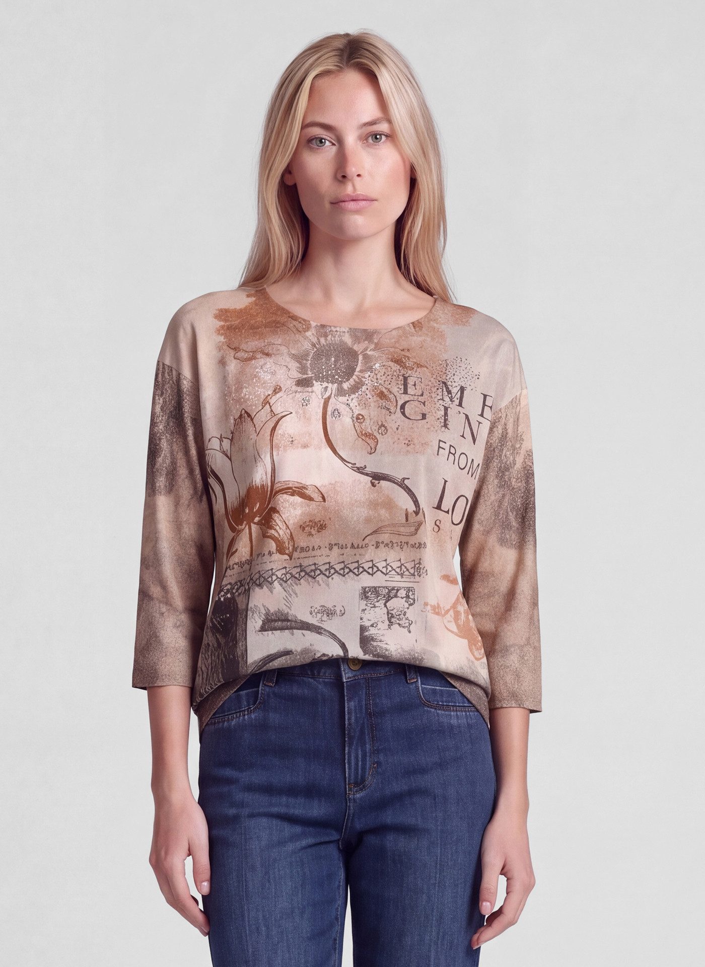Rabe Print-Shirt T-Shirt