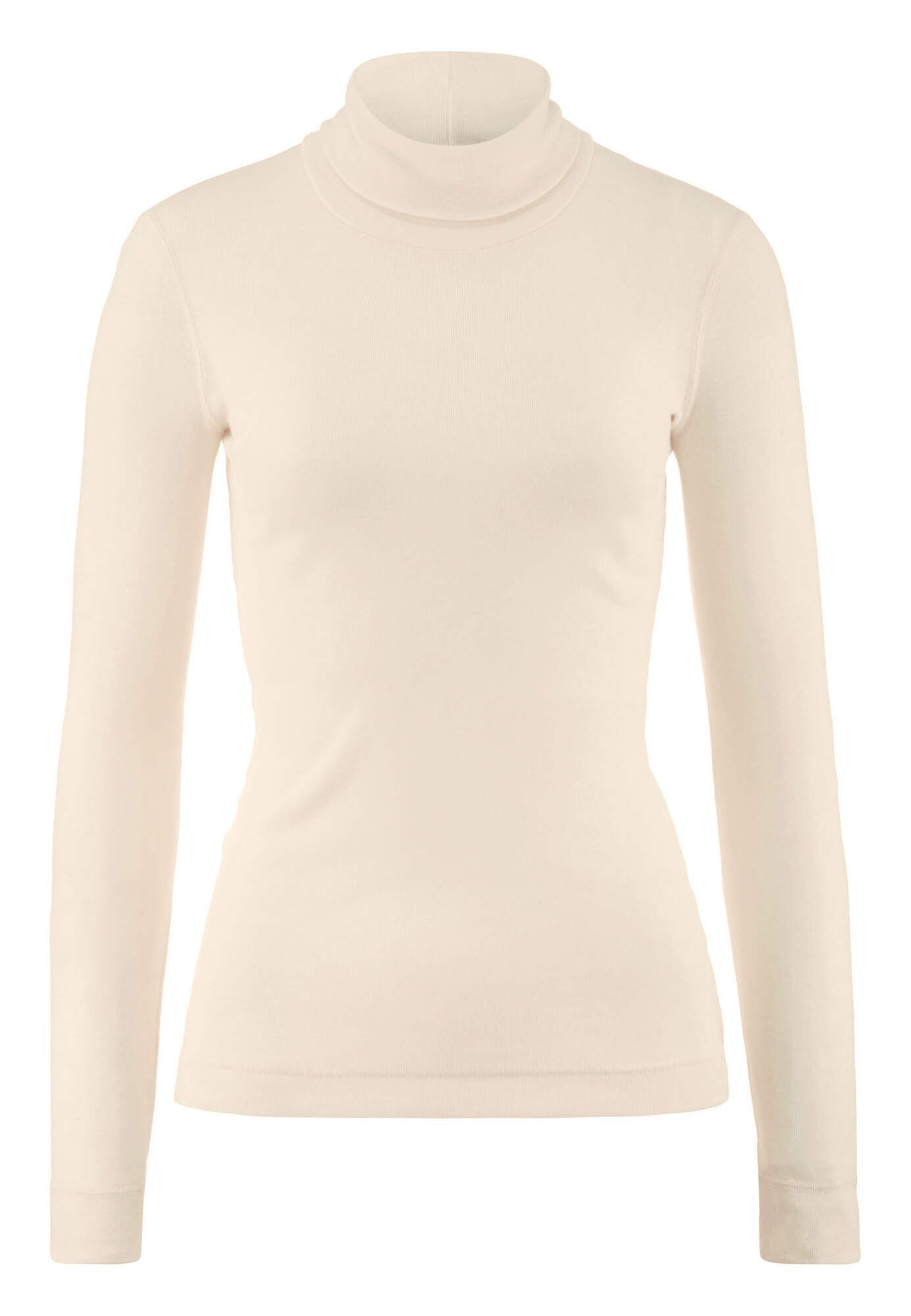 Hessnatur Unterhemd Langarm Regular mit Bio-Merinowolle und Seide (1-St)