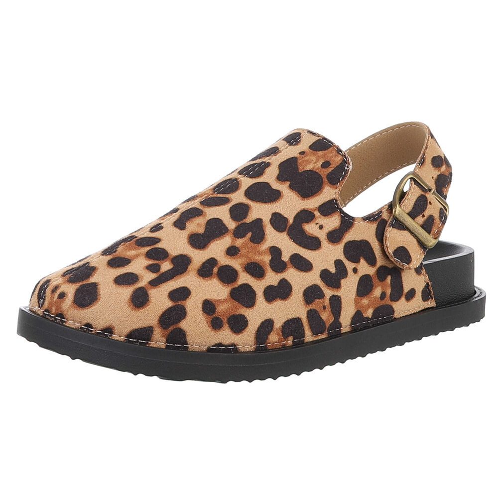 Ital-Design Damen Mules Freizeit Riemchensandalette (88828370) Flach Riemch günstig online kaufen