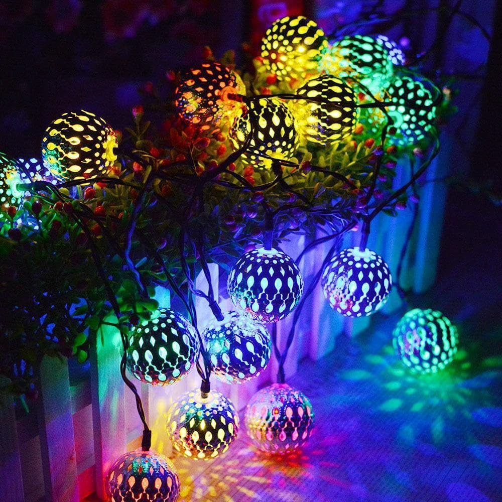 Avylet LED-Lichterkette 2Stk 50 LED solar günstig online kaufen