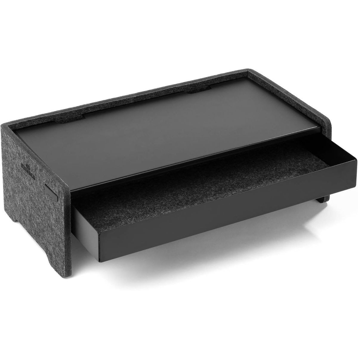 DURABLE Wandhalterung EFFECT, (Schublade für Monitor Ständer EFFECT, geräuschhemmende Filzeinlage)