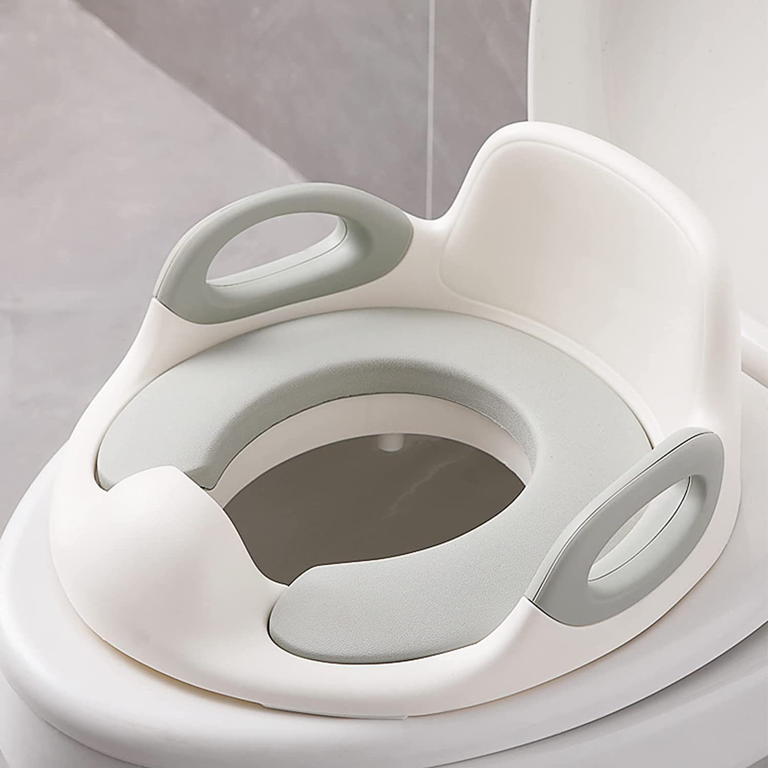 AUFUN Baby-Toilettensitz Kinder WC Sitz kinder Toilettentrainer Töpfchen, 3 Farben