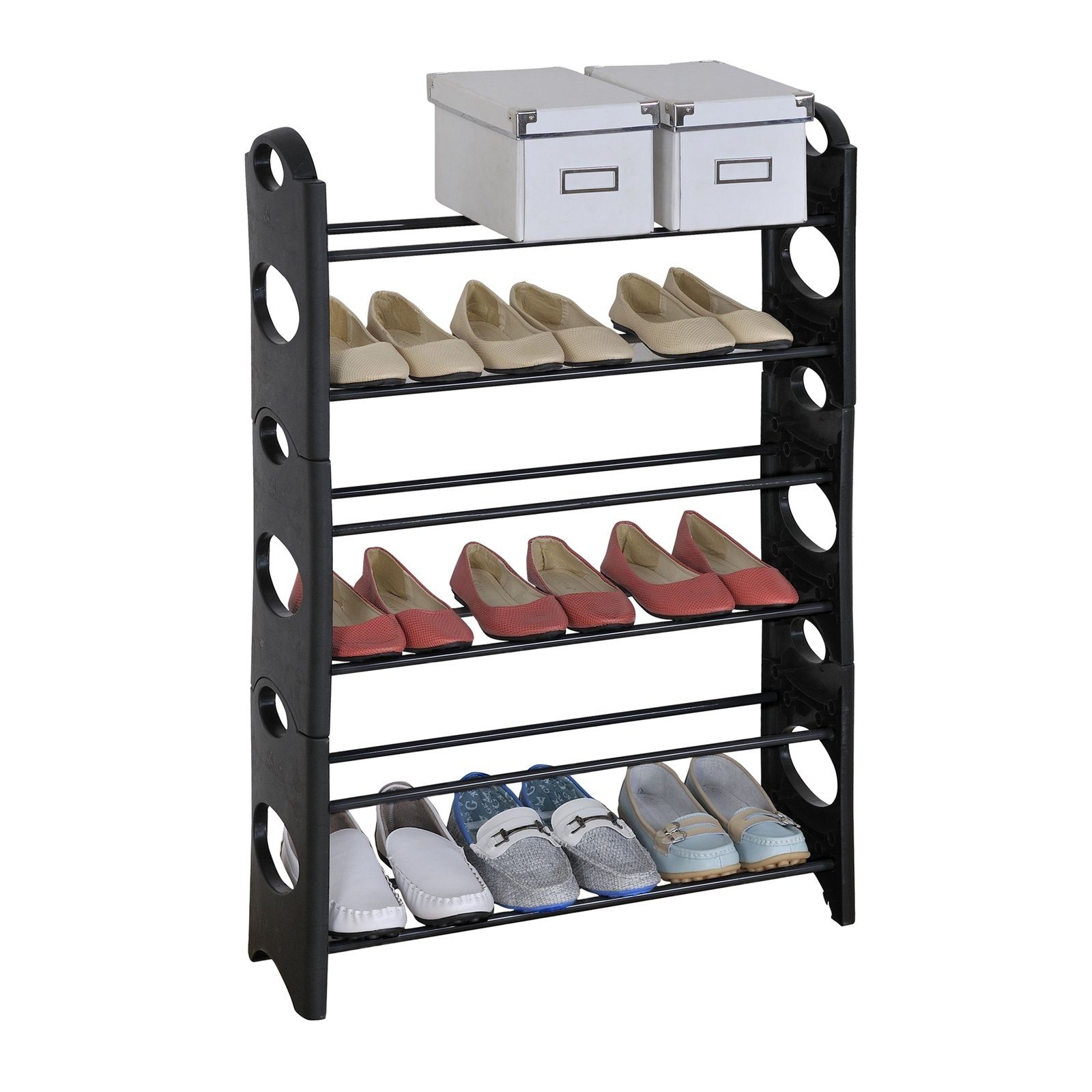 HTI-Living Schuhregal Schuhregal 6 Ebenen Lena, Stück 1-tlg., Schuhablage günstig online kaufen