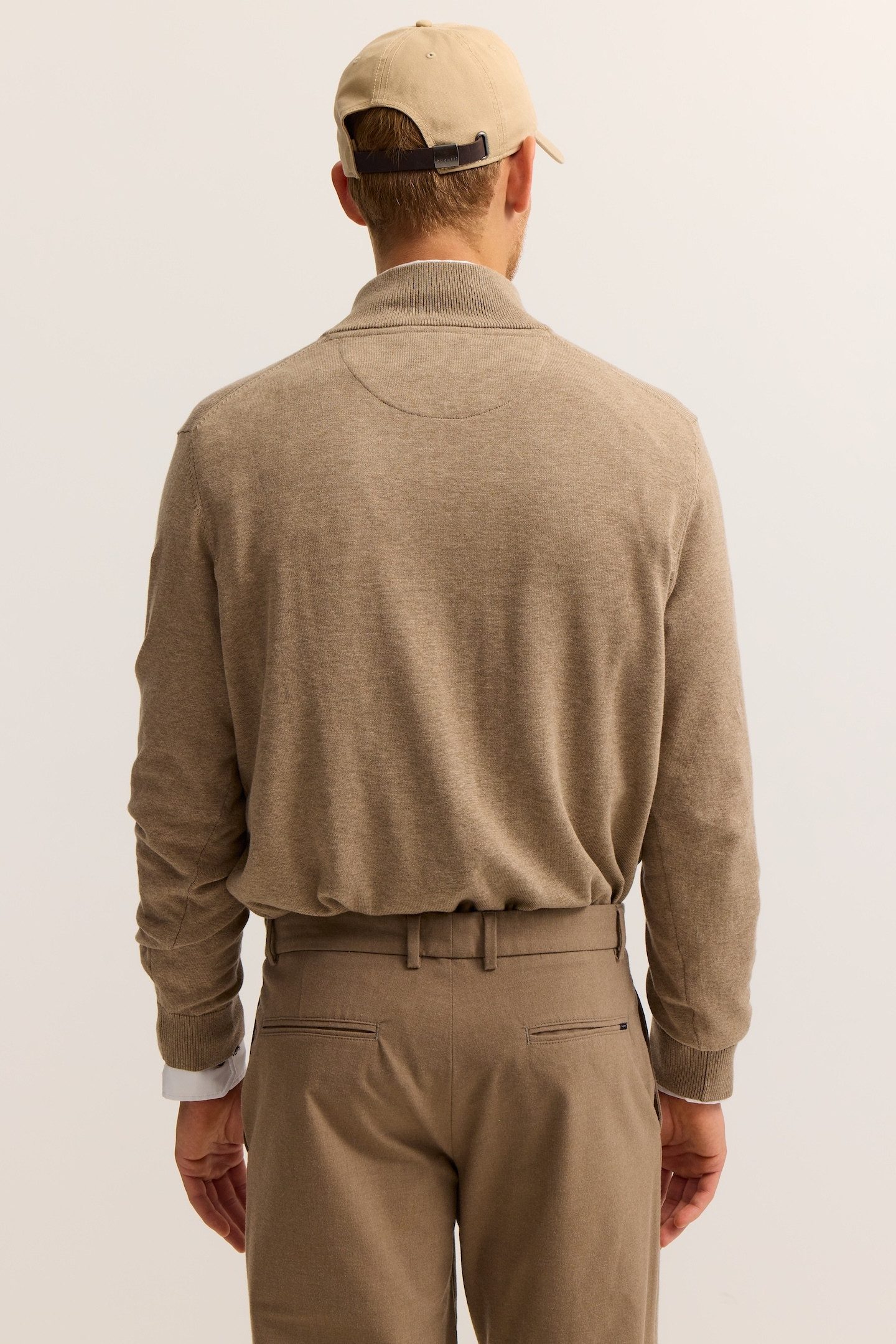 bugatti Troyer Regular Fit aus Baumwolle günstig online kaufen