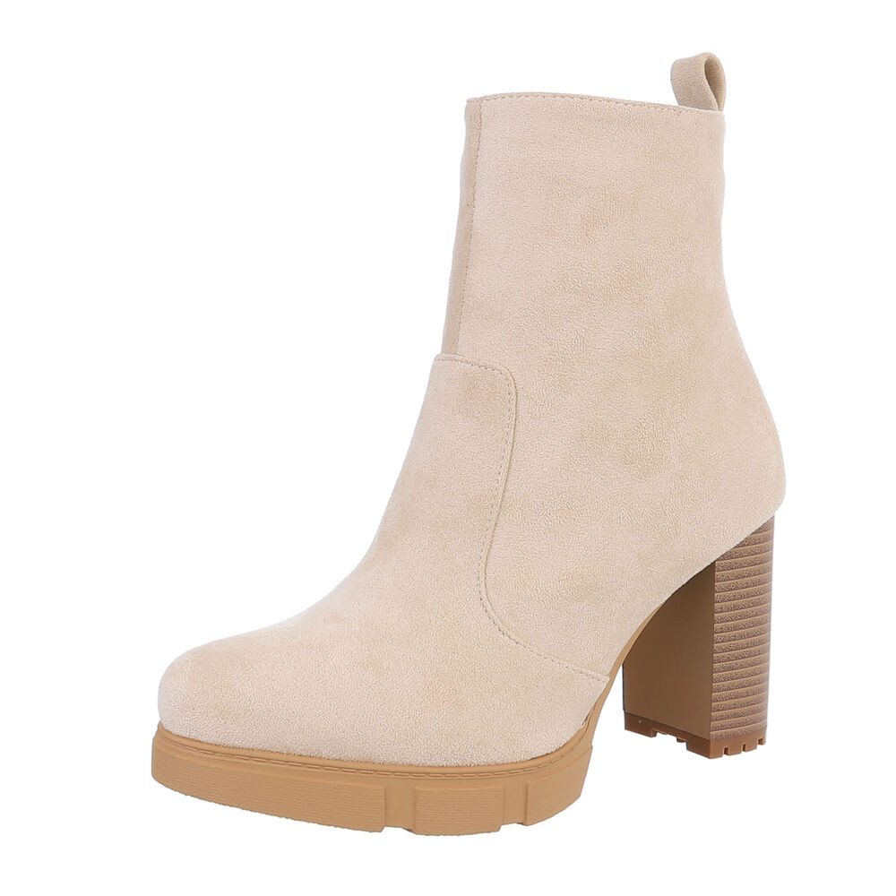 Ital-Design Damen Freizeit Plateaustiefelette (87108755) Blockabsatz günstig online kaufen