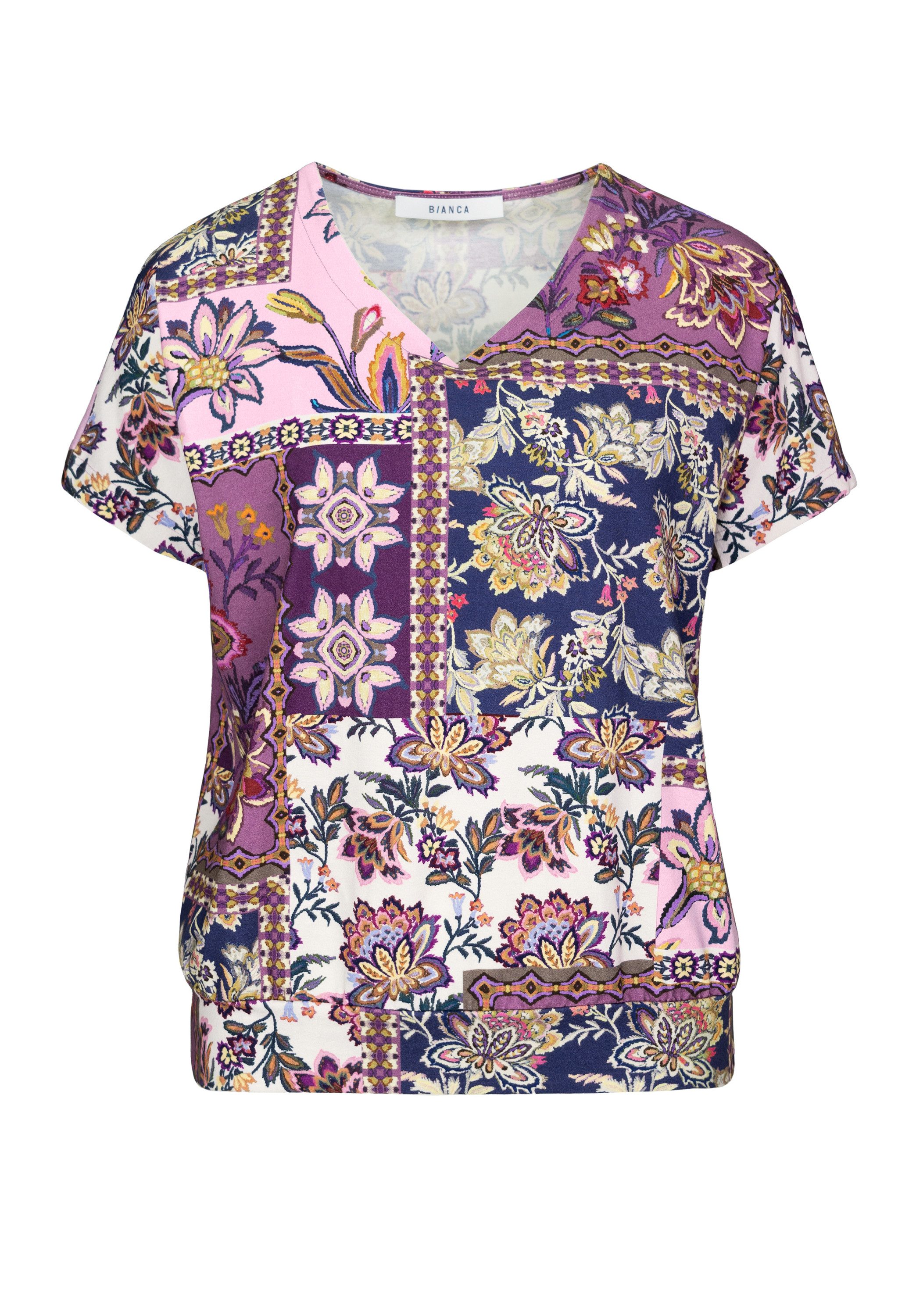 bianca Print-Shirt JULIE in modernem Bohemian-Druck günstig online kaufen