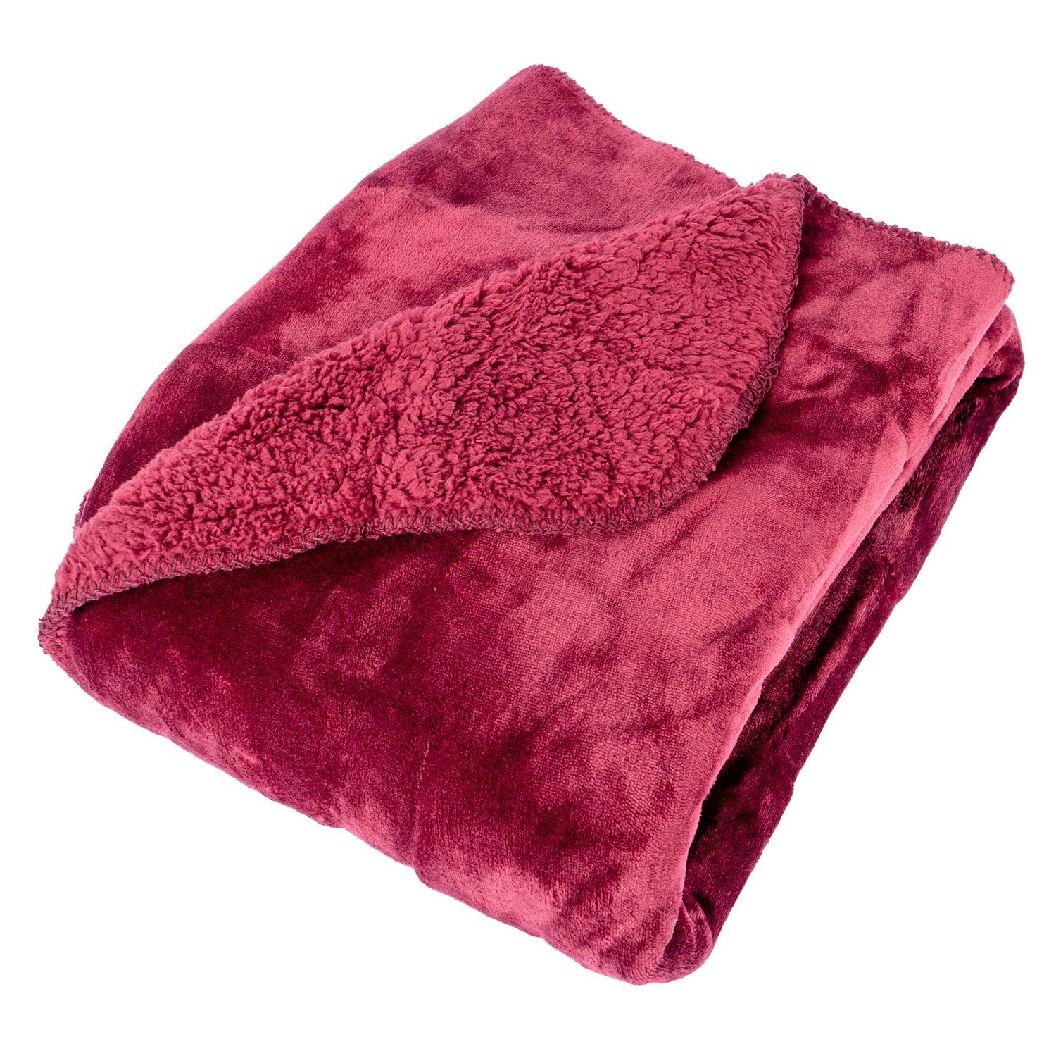 Wohndecke Flanell und Sherpa, VIVA Home, günstig online kaufen