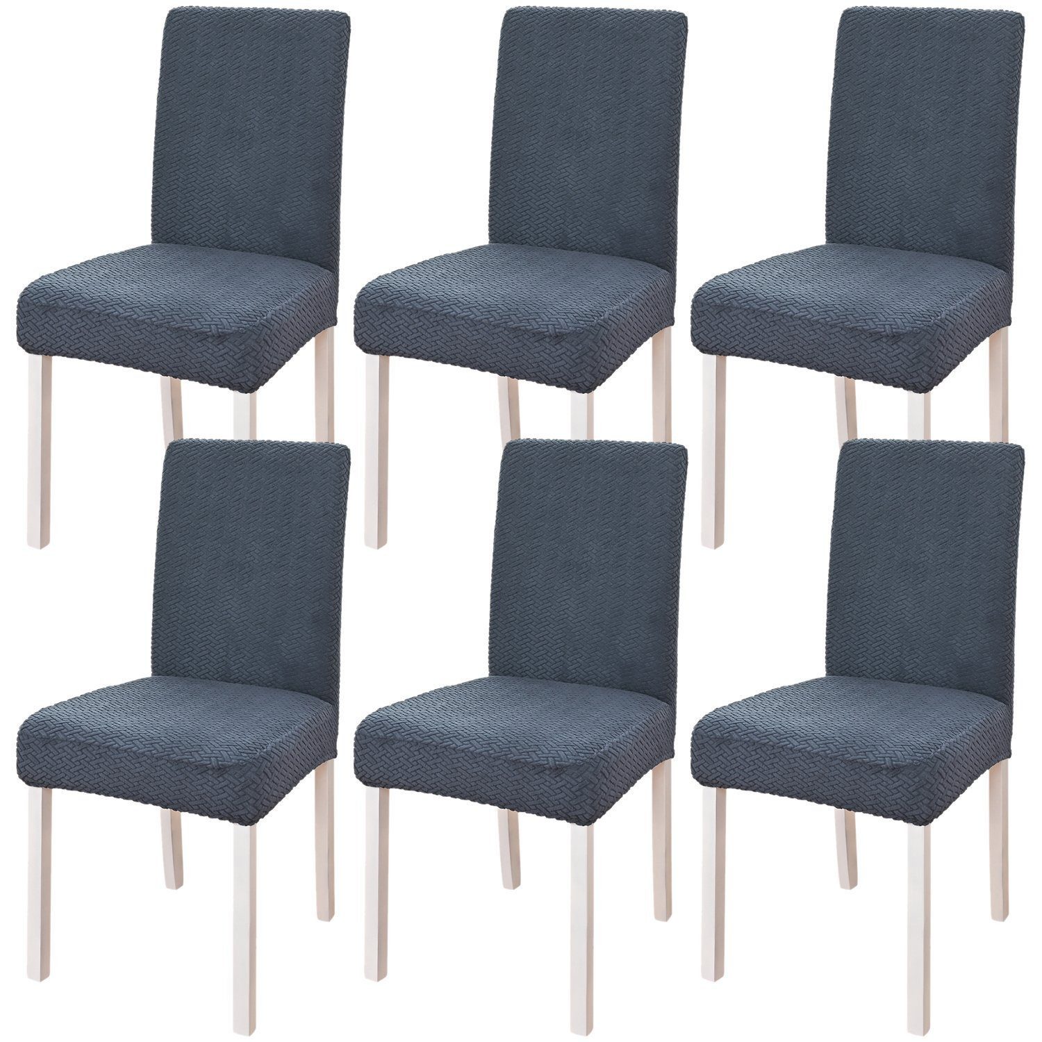 BYSURE Stuhlhusse, Esszimmer Stretch-Stuhlhussen Schonbezug, 2/4/6er günstig online kaufen
