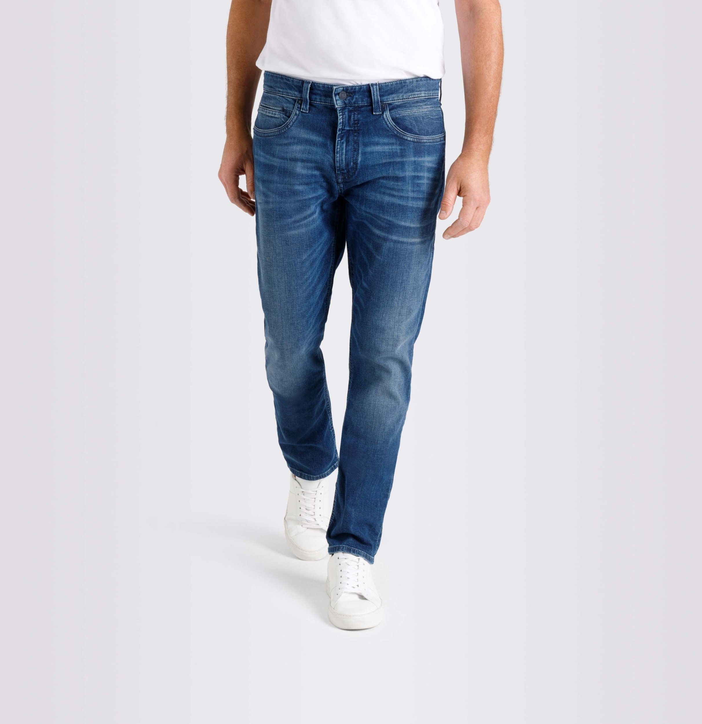 5-Pocket-Jeans MAC JEANS - Arne Pipe, Workout DenimFlexx Blau