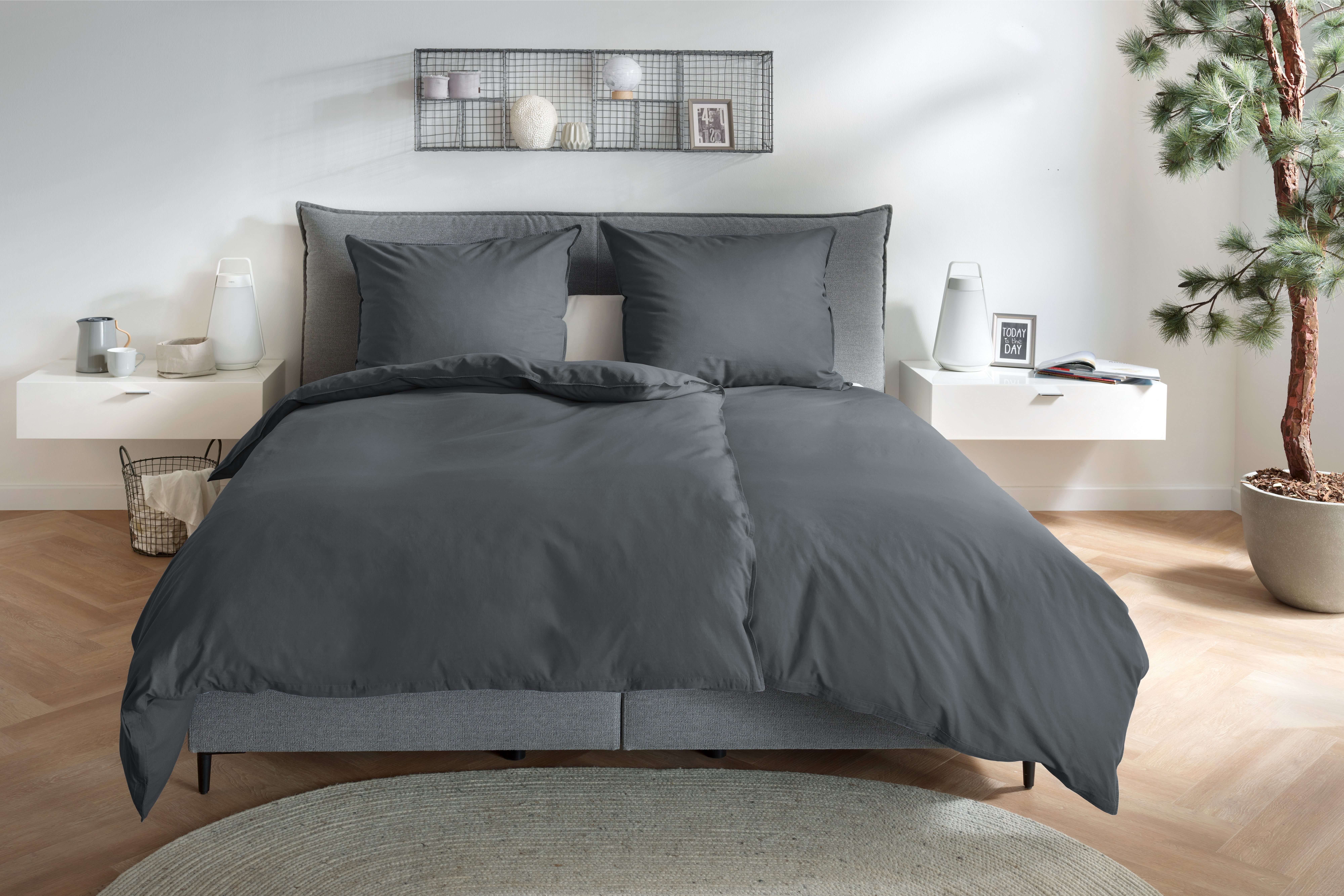 Primera Kissenbezüge Kissenbezüge »Stone Washed«, Primera (2 Stück), (2 Stück), mit Stone-Washed Optik