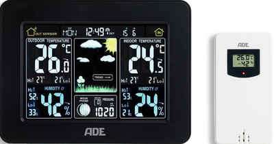 ADE »WS1503« Funkwetterstation (mit Außensensor, Thermometer/Hygrometer mit Funk- und Außensensor)