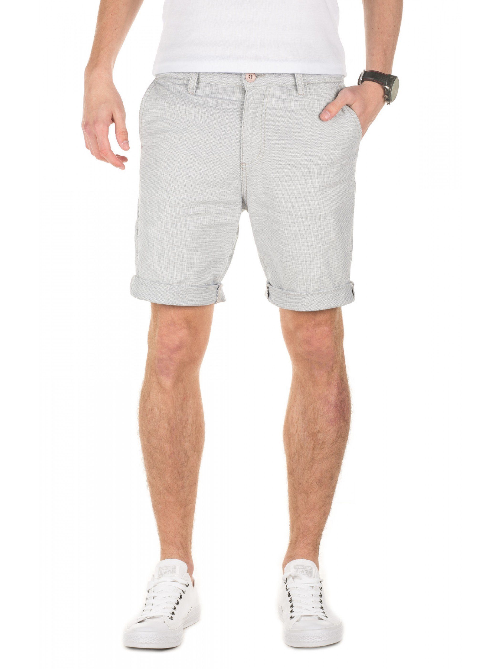 (flint Chino Aiden Shorts Shorts Grau stone Yazubi 183916)