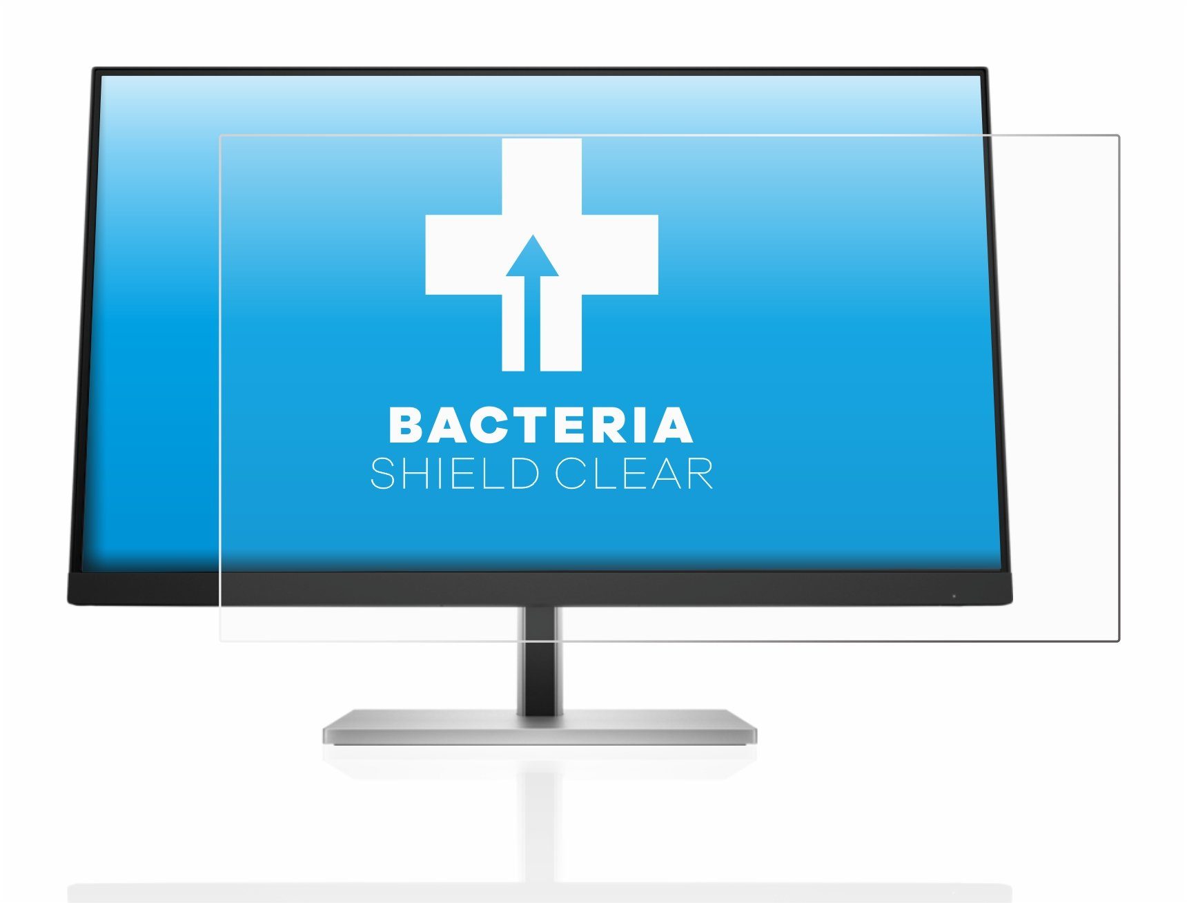 upscreen Schutzfolie für HP E24t G5 Touch-Monitor, Displayschutzfolie,  Folie Premium klar antibakteriell