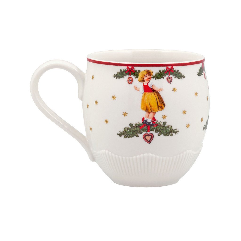 Villeroy & Boch Becher Toy's Fantasy Jumbobecher "Kinder tanzen" 450 ml, 1-tlg., Porzellan