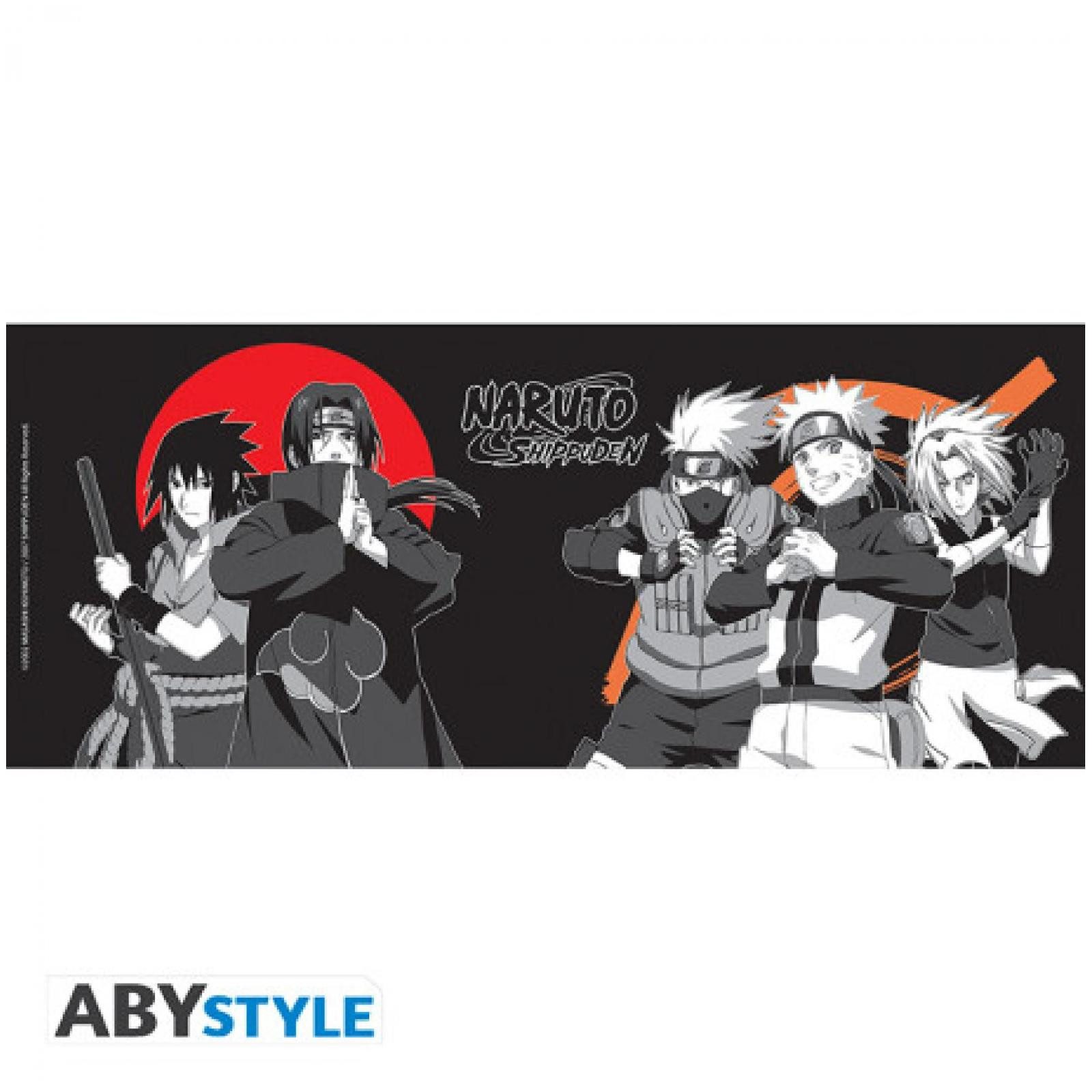 ABYstyle Tasse NARUTO SHIPPUDEN - Tasse - 460 ml - Group black & white