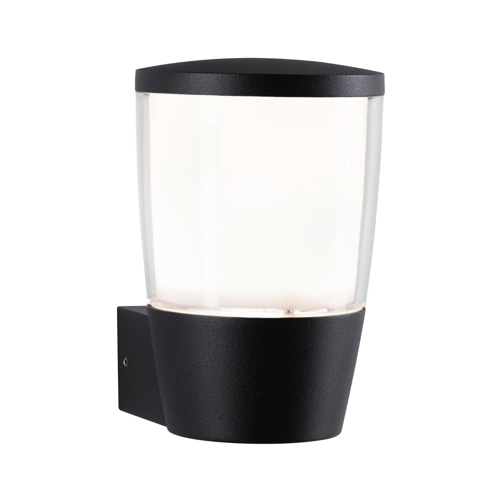 Paulmann LED Außen-Wandleuchte Bako IP44 110x140mm max. 20W 230V Anthrazit Aluminium, ohne Leuchtmittel, seewasserresistent