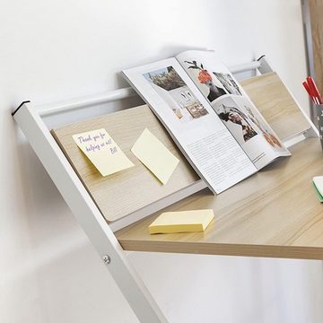 InnovaGoods Klapptisch klappbar mit Ablage,(1 St),Computertisch,Holz MDF