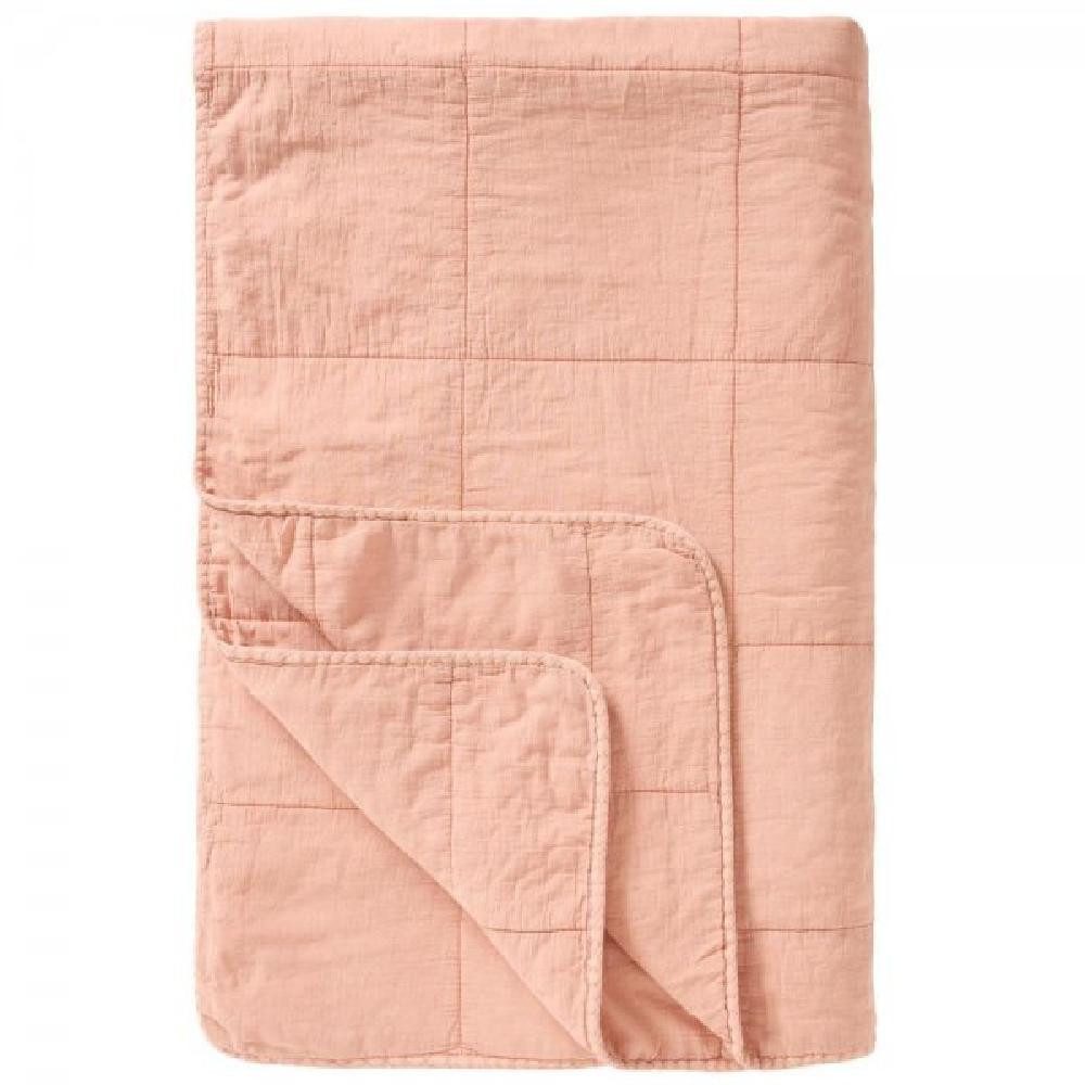 Wohndecke Ib Laursen Tagesdecke Quilt Vintage Rose Shadow (130x180cm), Ib Laursen