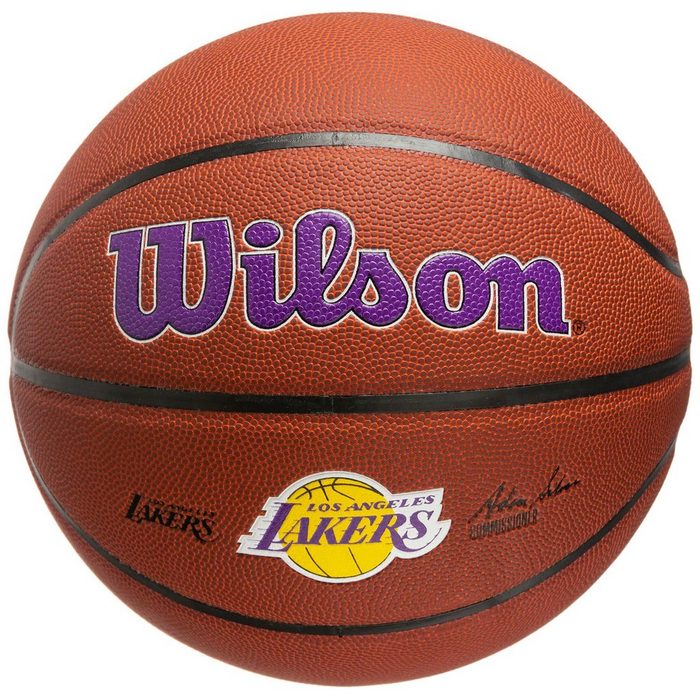 Wilson Basketball NBA Team Composite Los Angeles Lakers Basketball