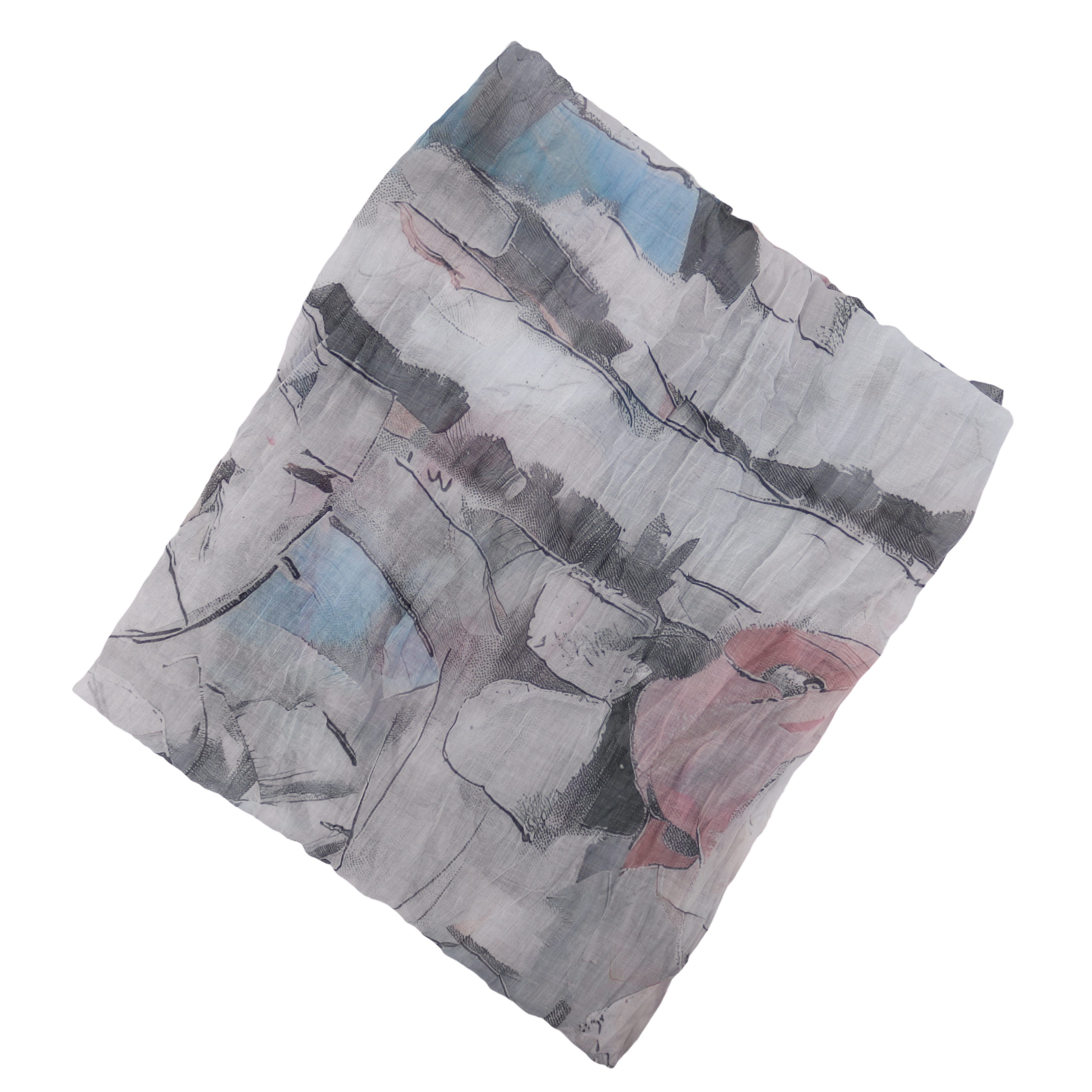 MIRROSI Loop Damen Schal mit Bunt-Muster Weich, Schlauchschal, (zweimal um den Hals wickelbar, ca.45x75cm), Damen Halstuch ideal für Frühling, Sommer oder Herbst