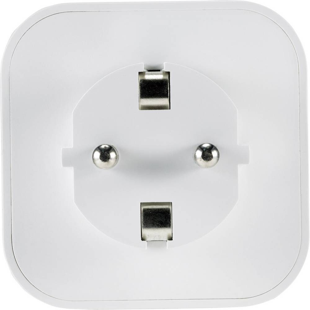 Sygonix Funksteckdose Wi-Fi Smart-Home-Steckdose mit Stromzählerfunktion SY-4276902, mit Messfunktion