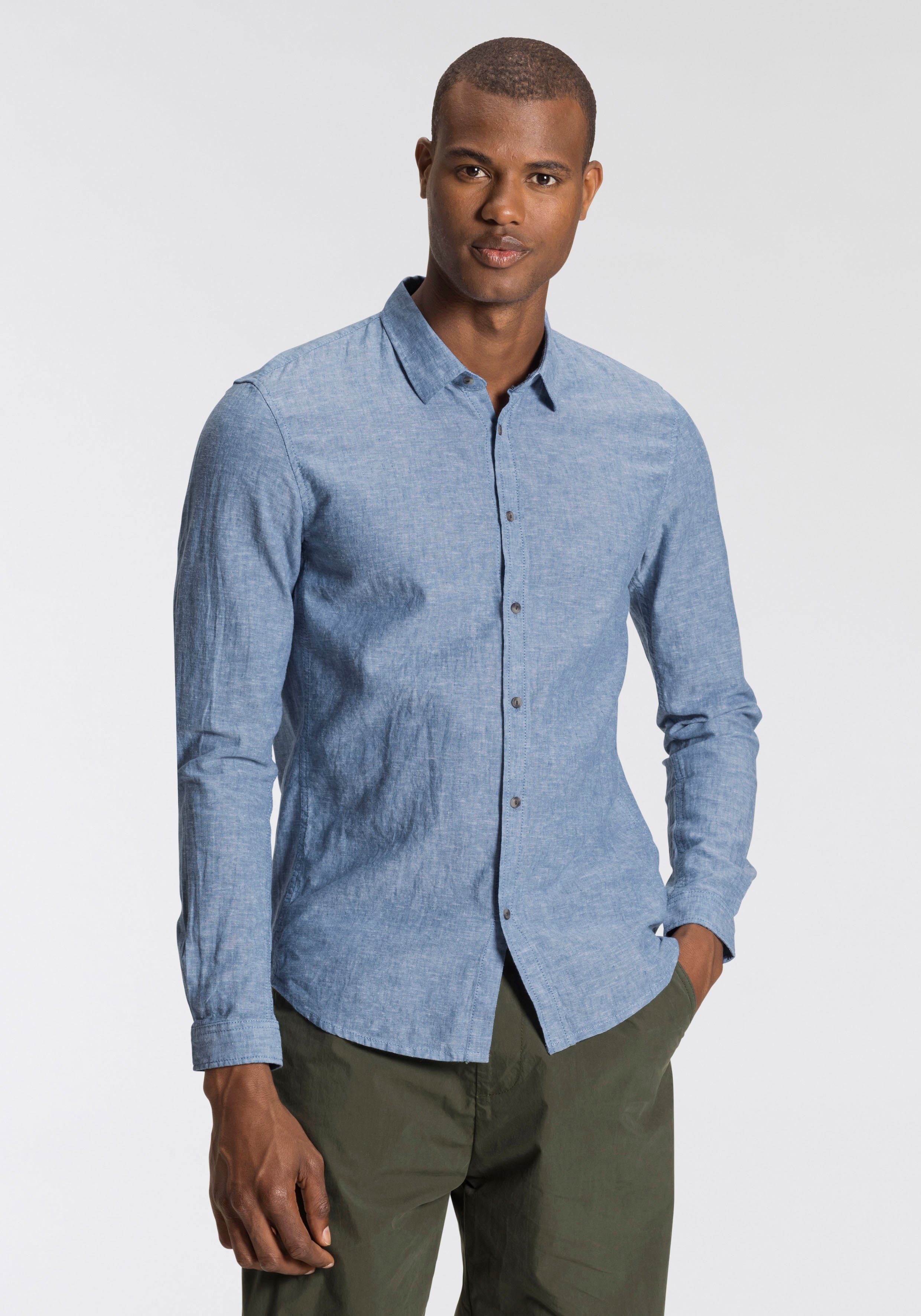 TOM TAILOR Denim Langarmhemd online kaufen | OTTO