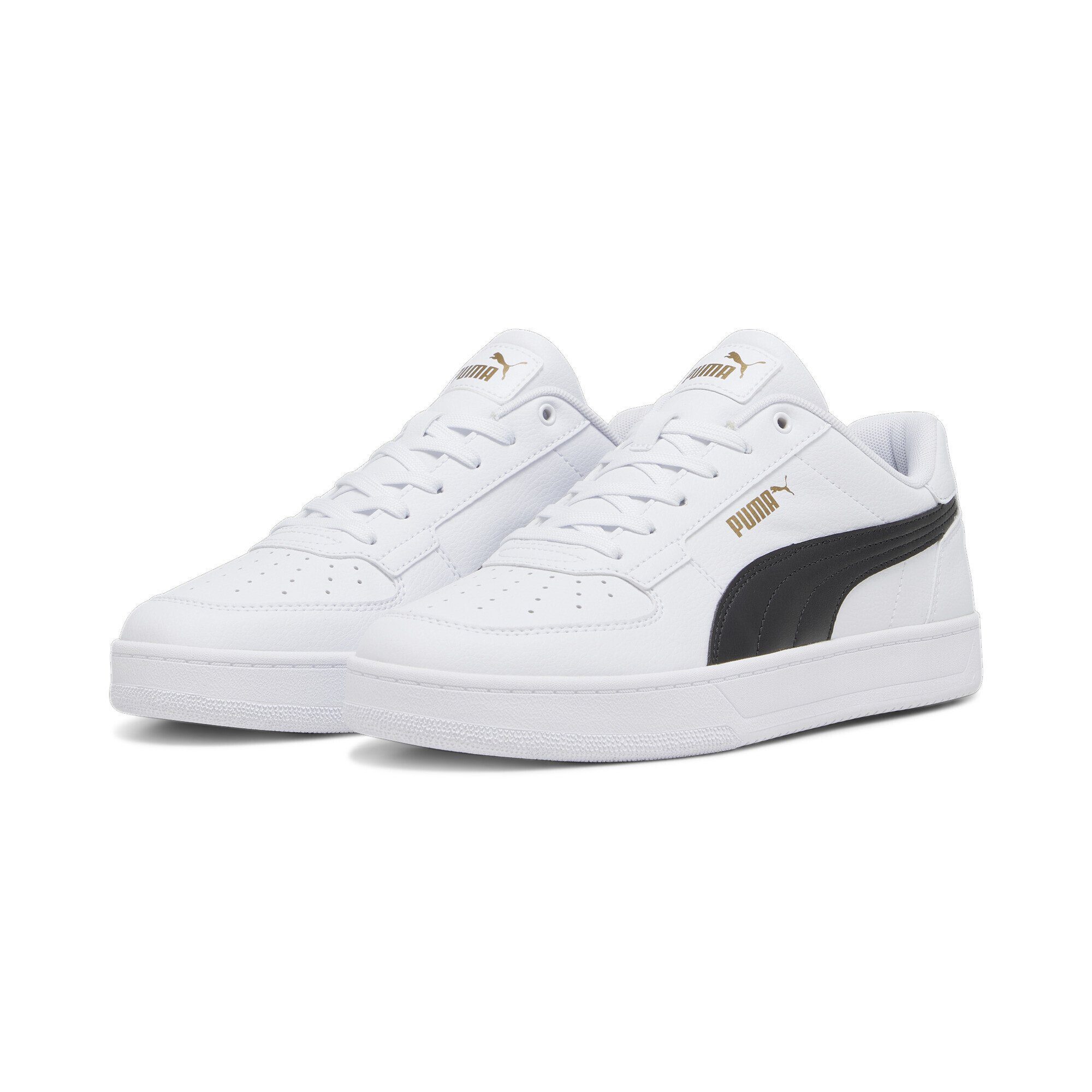 PUMA Caven 2.0 Sneakers White Gold Erwachsene Black Sneaker