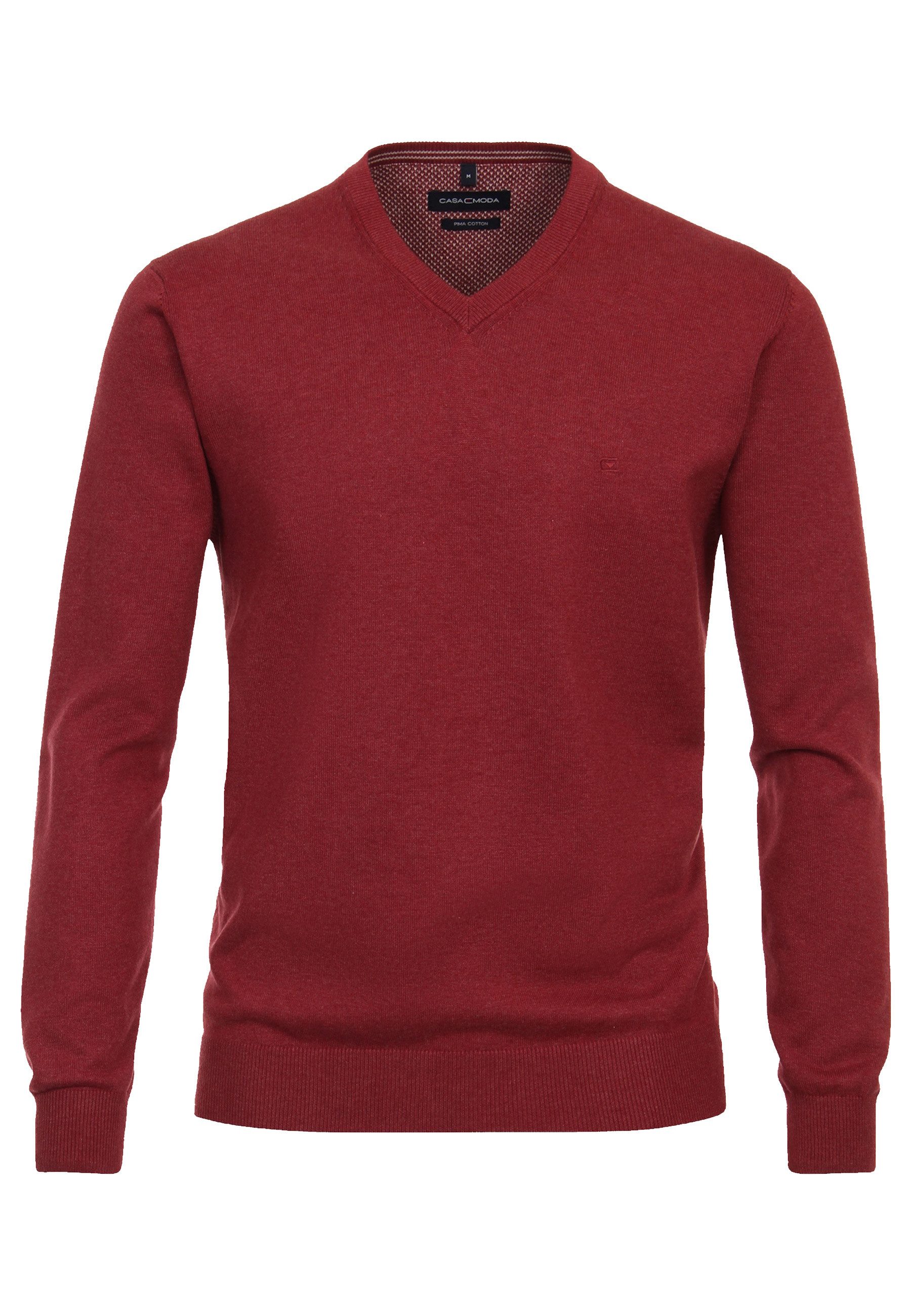 CASAMODA Strickpullover Pullover Strickpullover V-Neck (1-tlg)