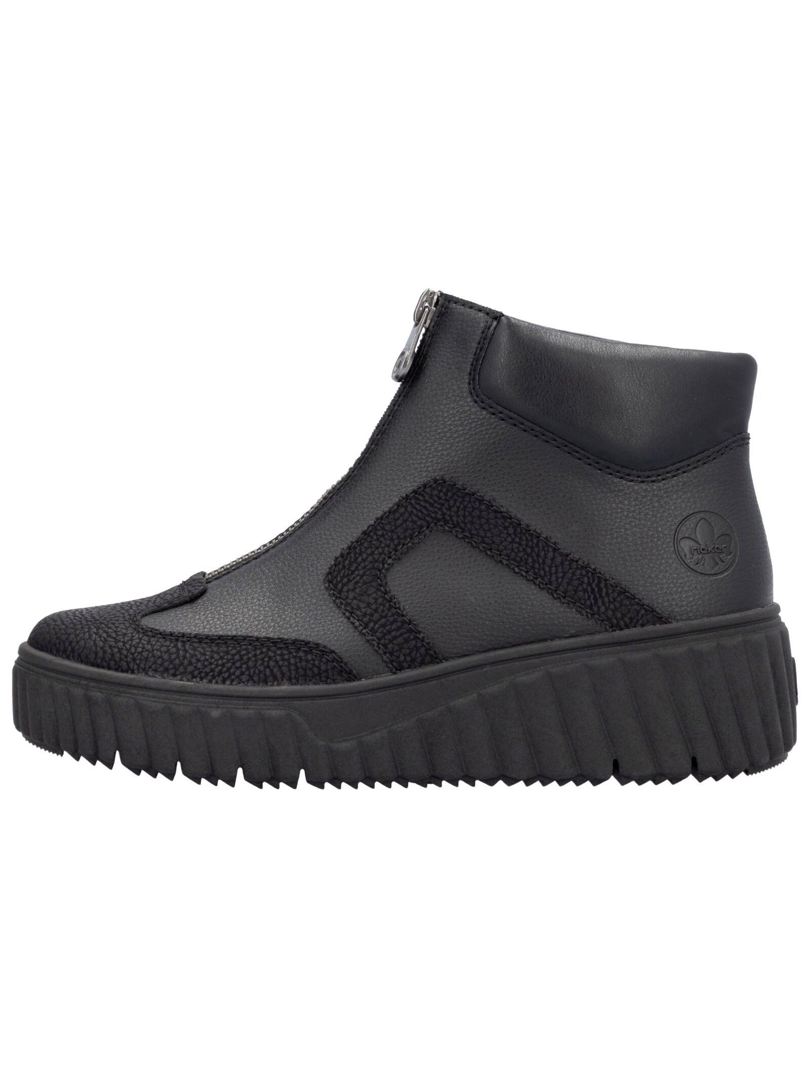 Rieker Stiefelette Lederimitat Keilstiefelette günstig online kaufen
