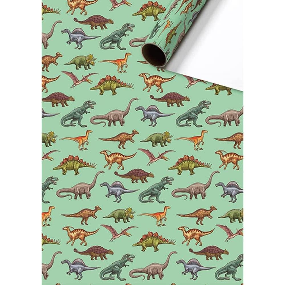 stewo Geschenkpapier Dinosaurier 70 cm x 2 m