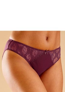 petite fleur Slip (3-St) mit hübschen Spitzeneinsätzen