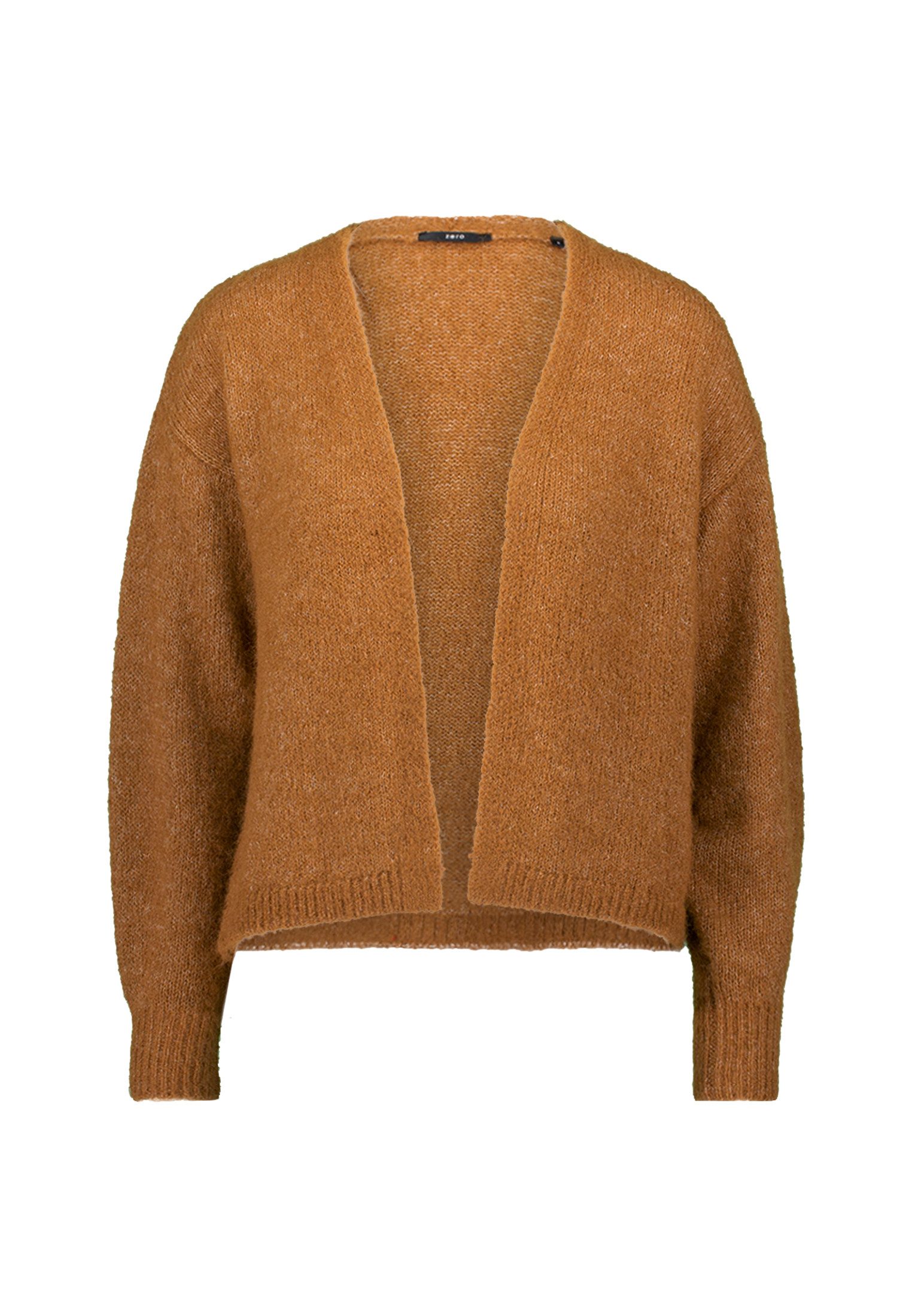 Zero Strickjacke Damen offener Style (1-tlg) günstig online kaufen