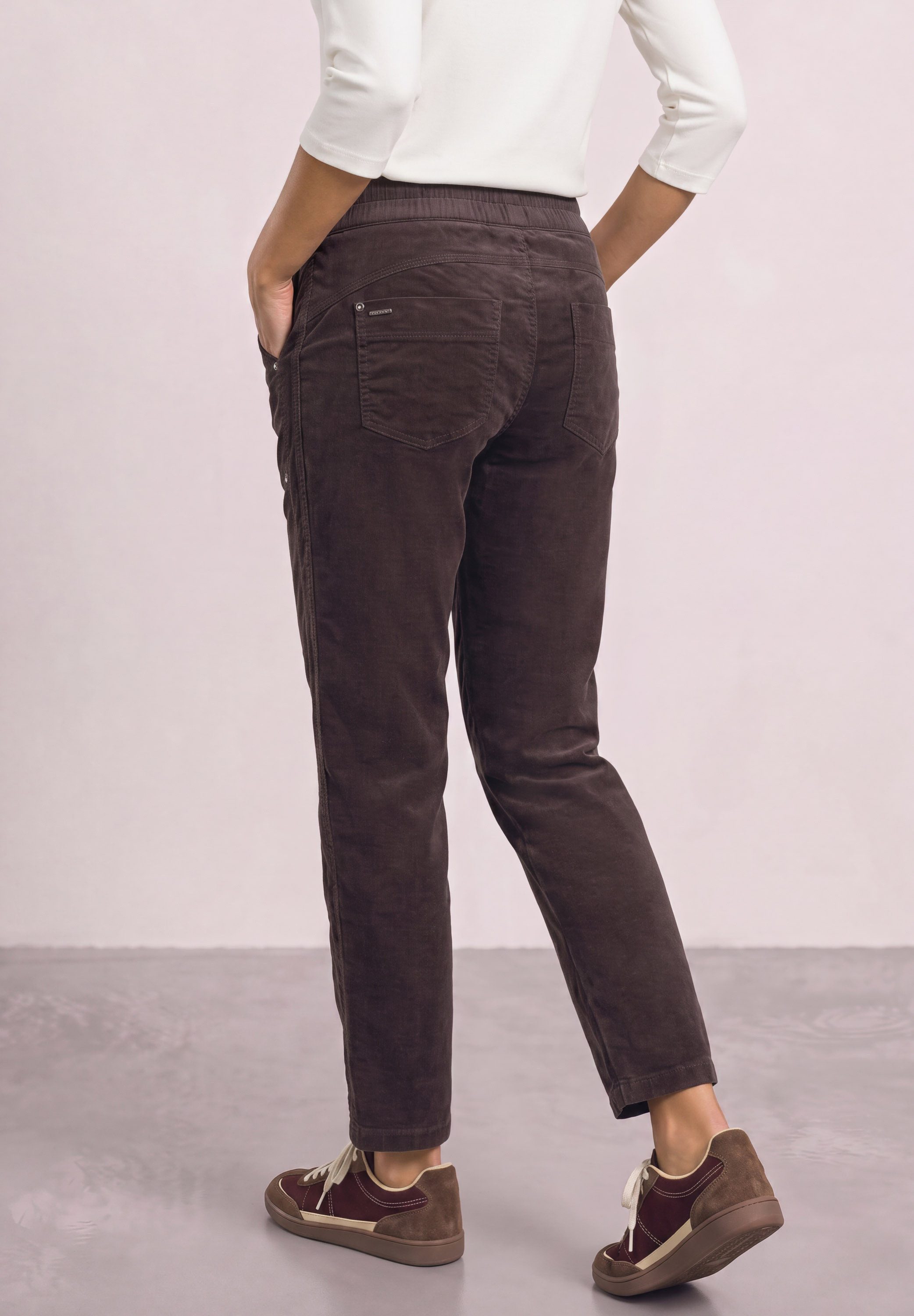 STREET ONE Stoffhose in Cord-Optik