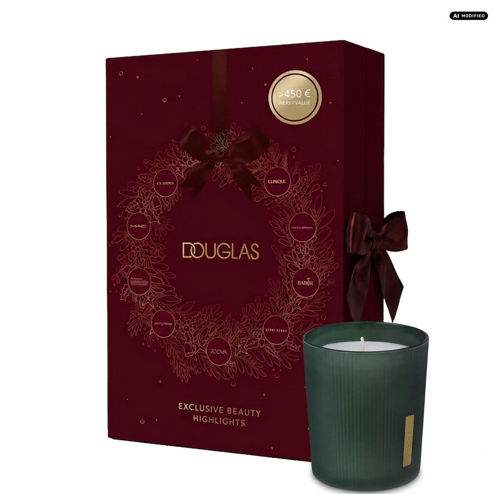 Douglas Adventskalender Douglas Exclusive Beauty Highlights Adventskalender 2026 mit Kerze, Beauty-Adventskalender mit ergänzender Duftkerze