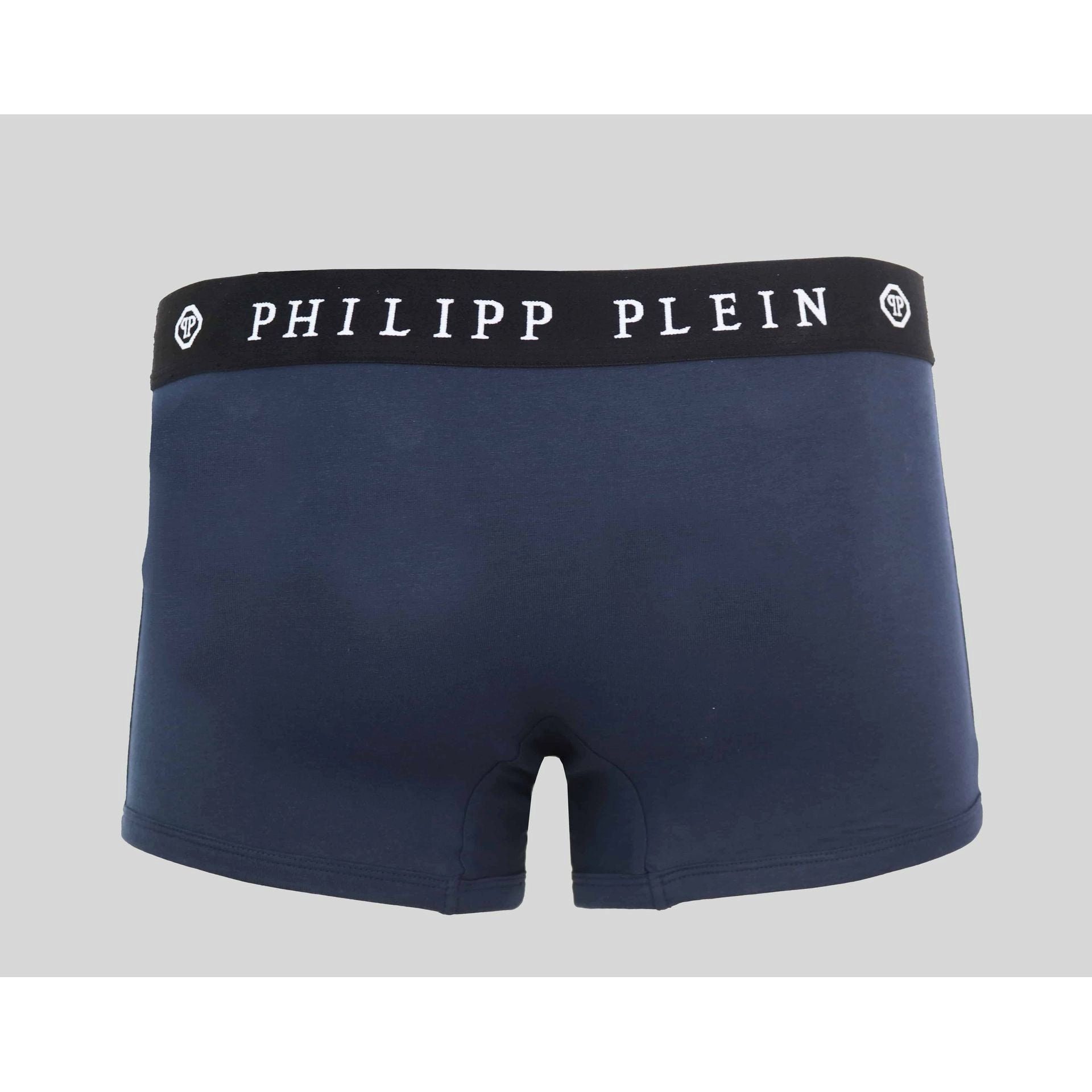 PHILIPP PLEIN Boxershorts, (2er-Pack) blau 2er-Pack, Navy