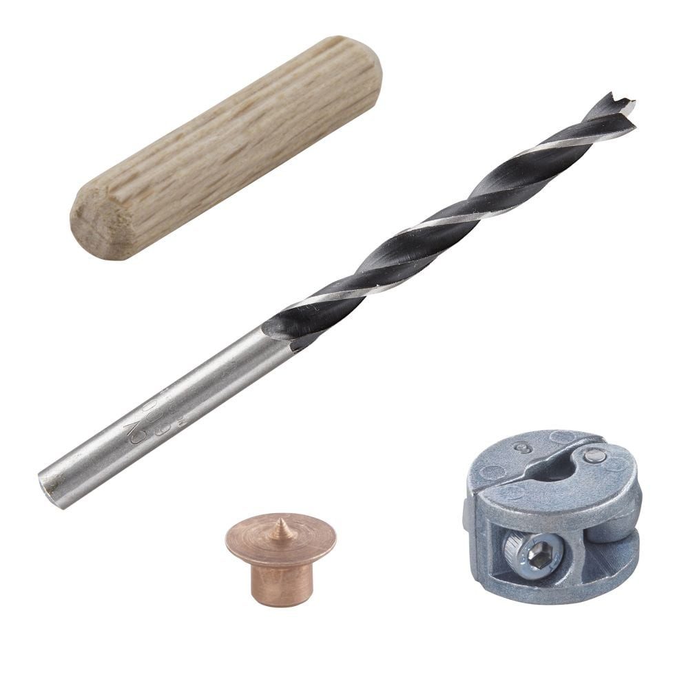 Wolfcraft Schrauben- und Dübel-Set Wolfcraft Sortimentskasten 6 mm Dübel 31 teilig