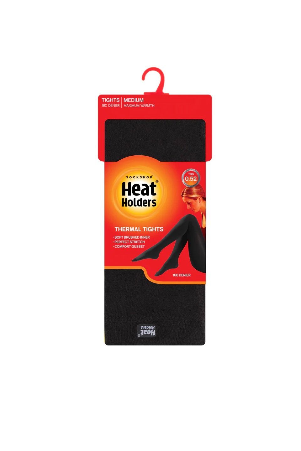 Heat Holders Thermostrumpfhose Damen Strumpfhose Schwarz 160 DEN