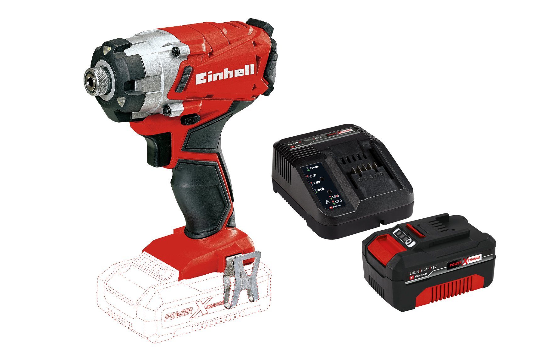 Einhell Akku-Schlagschrauber TE-CI 18/1, 140 Nm